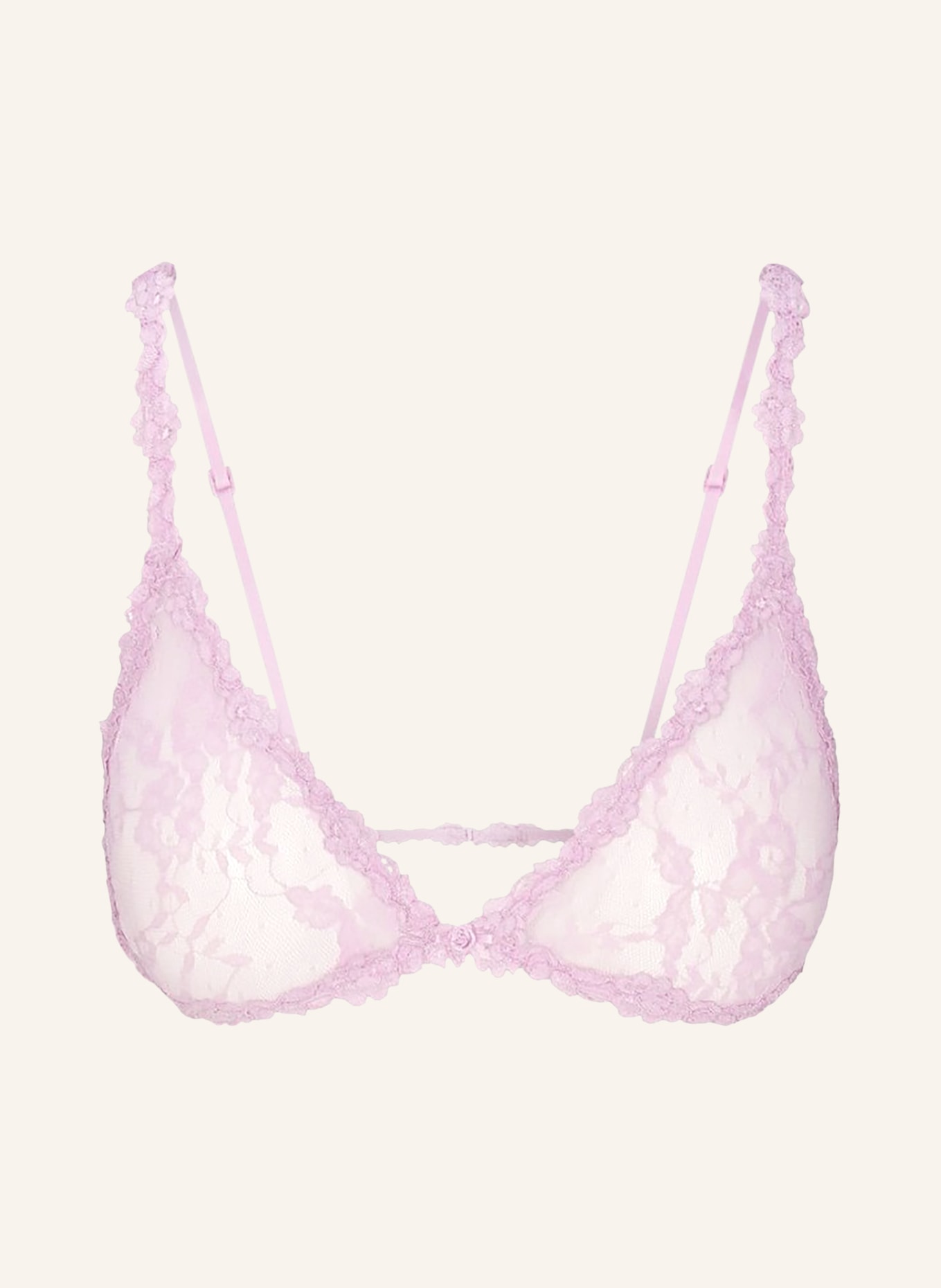 SKIMS Triangel-BH STRETCH LACE: BABY PINK