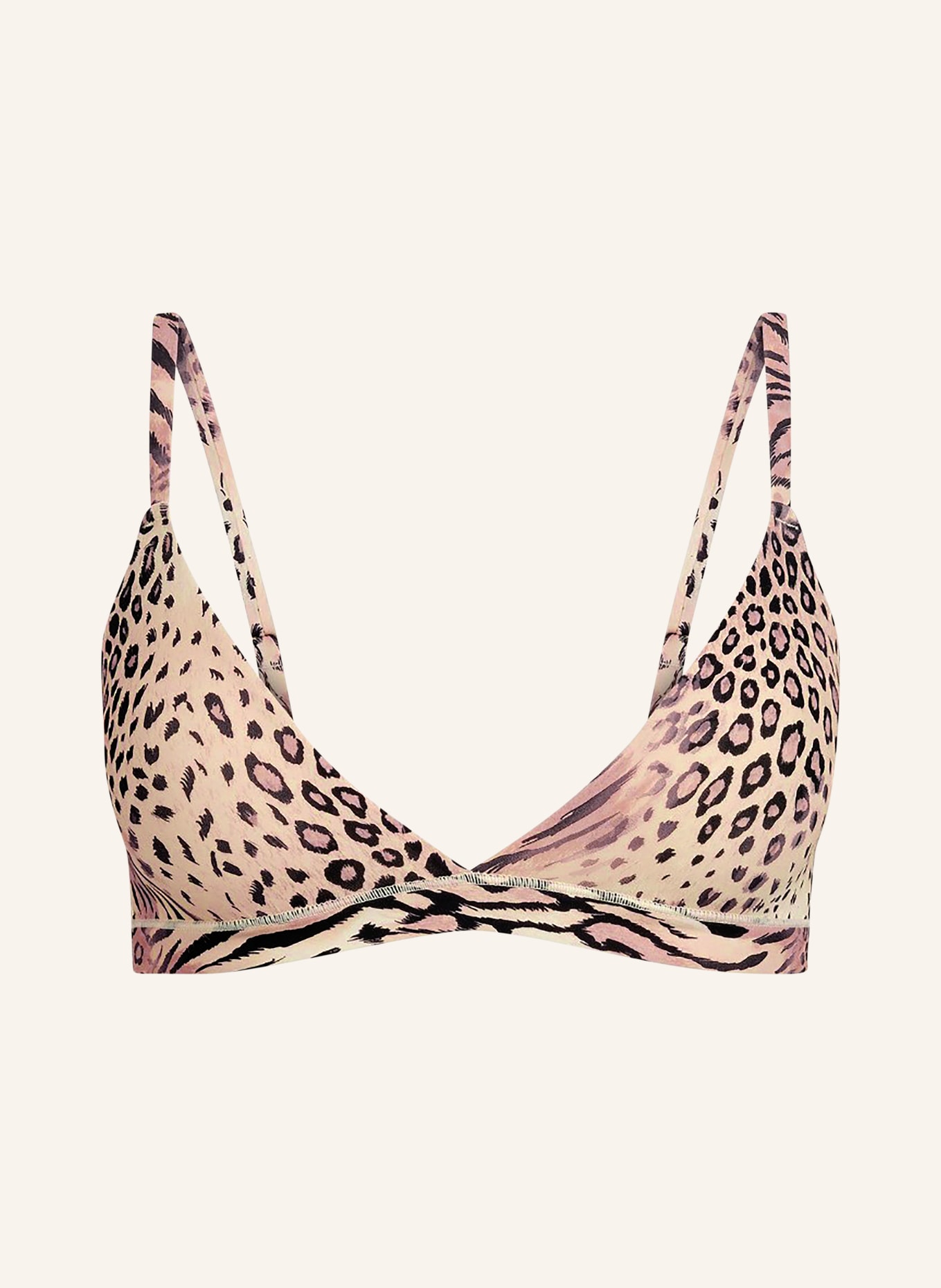 SKIMS Triangel-BH FITS EVERBODY: SAND MULTI ANIMAL