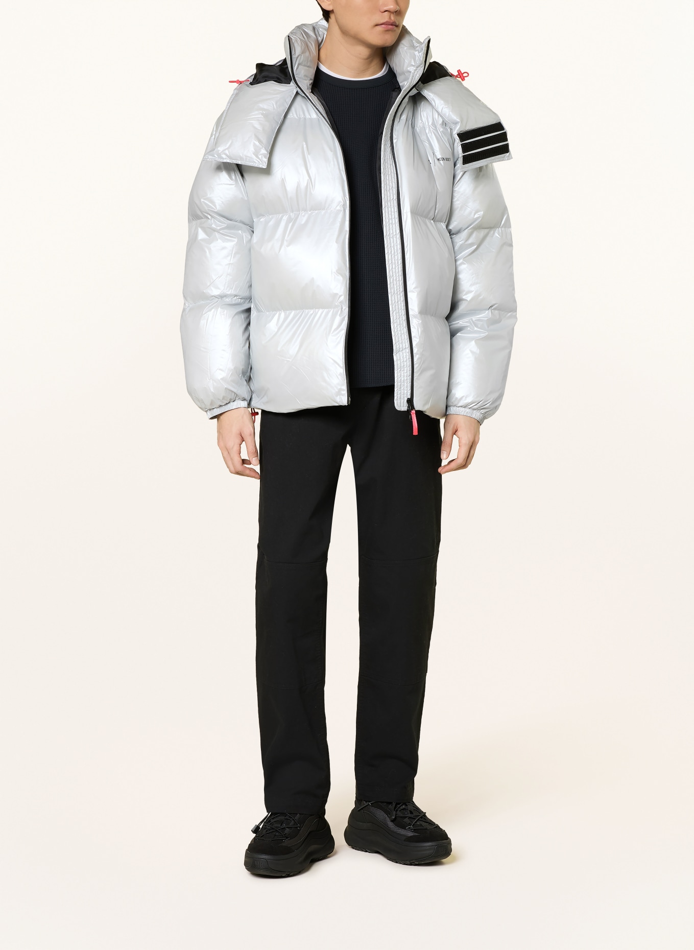 adidas Steppjacke ADIDAS X MOON BOOT: SILBER