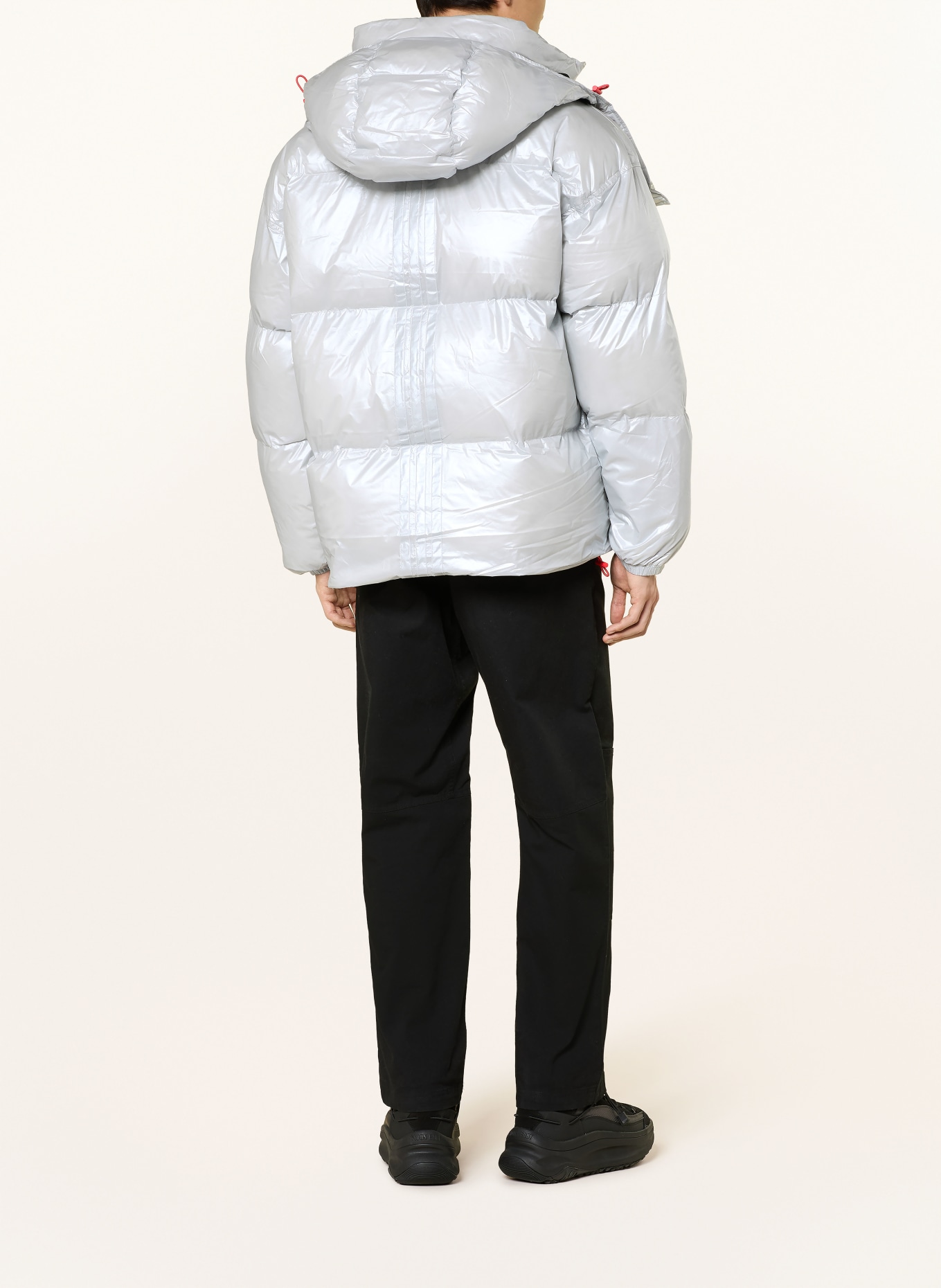 adidas Steppjacke ADIDAS X MOON BOOT: SILBER