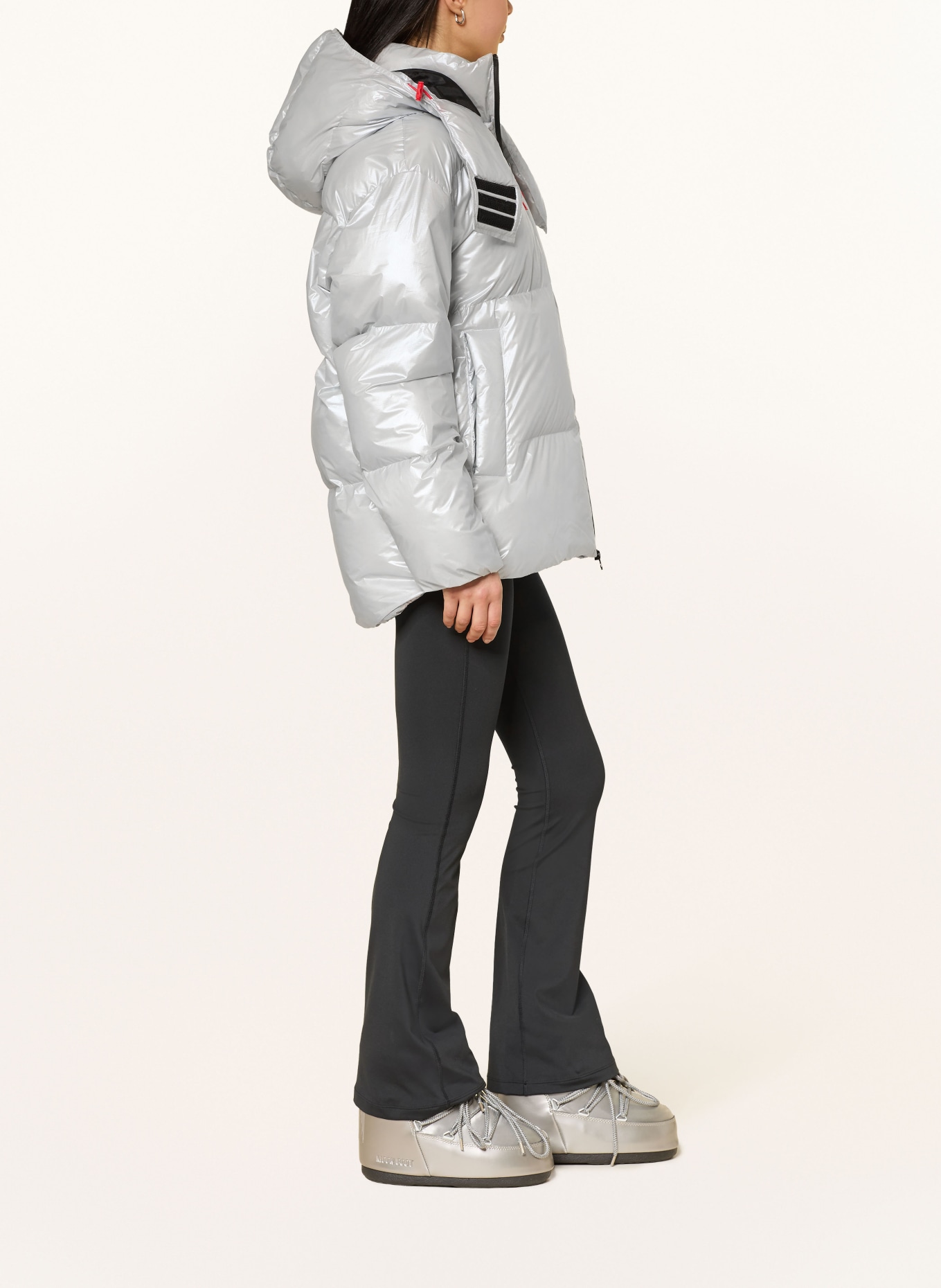 adidas Steppjacke ADIDAS X MOON BOOT: GRAU