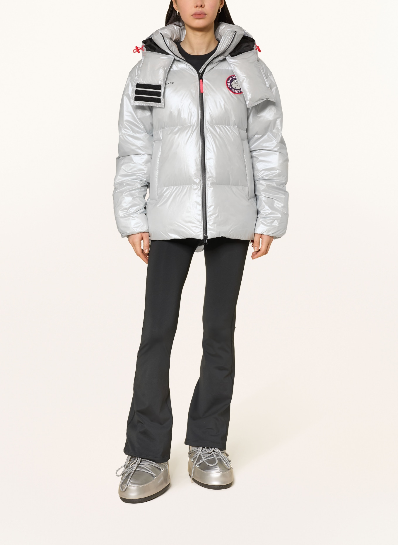 adidas Steppjacke ADIDAS X MOON BOOT: GRAU