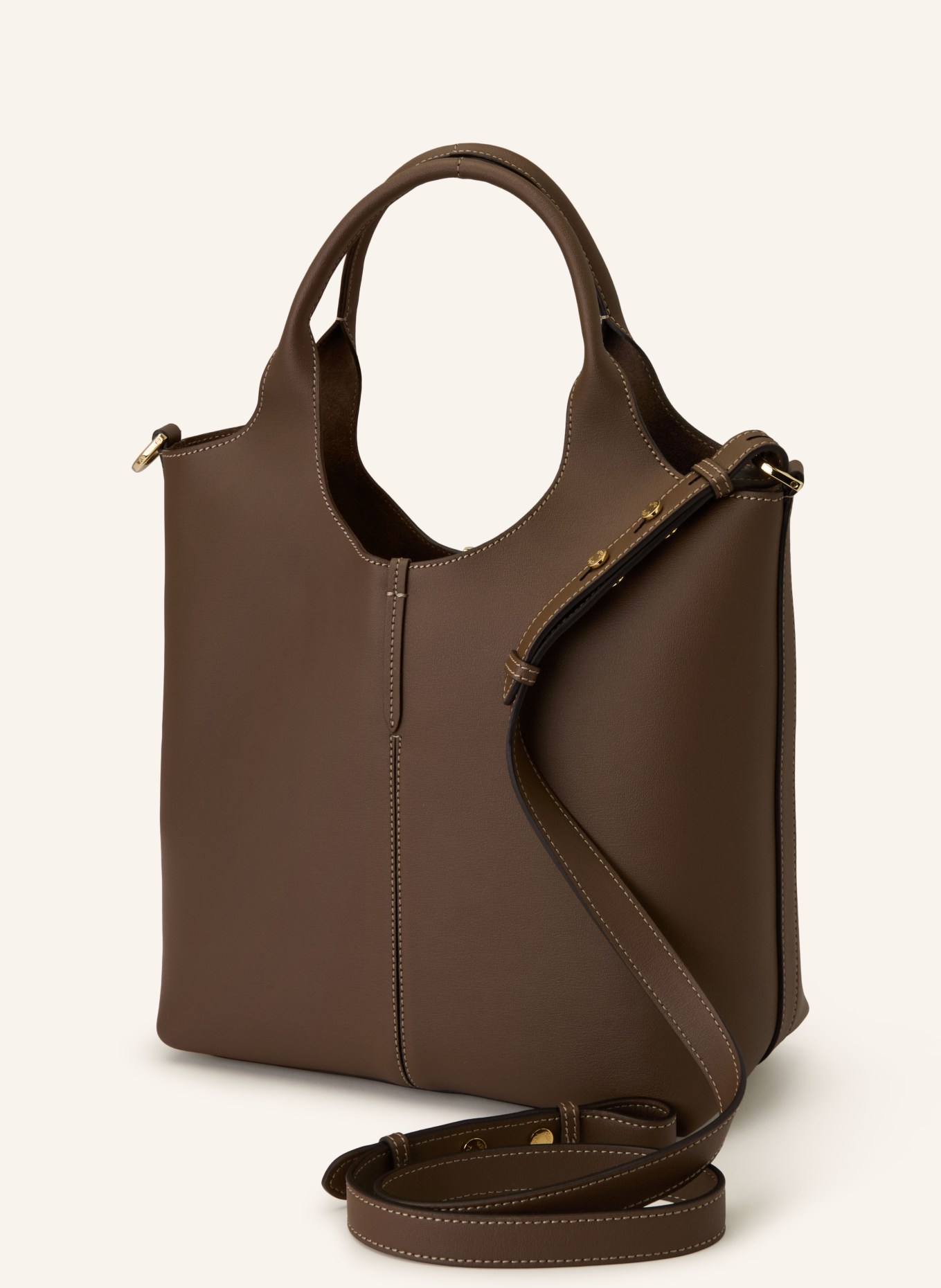 TOD'S Handbag MANICI SMALL: BROWN