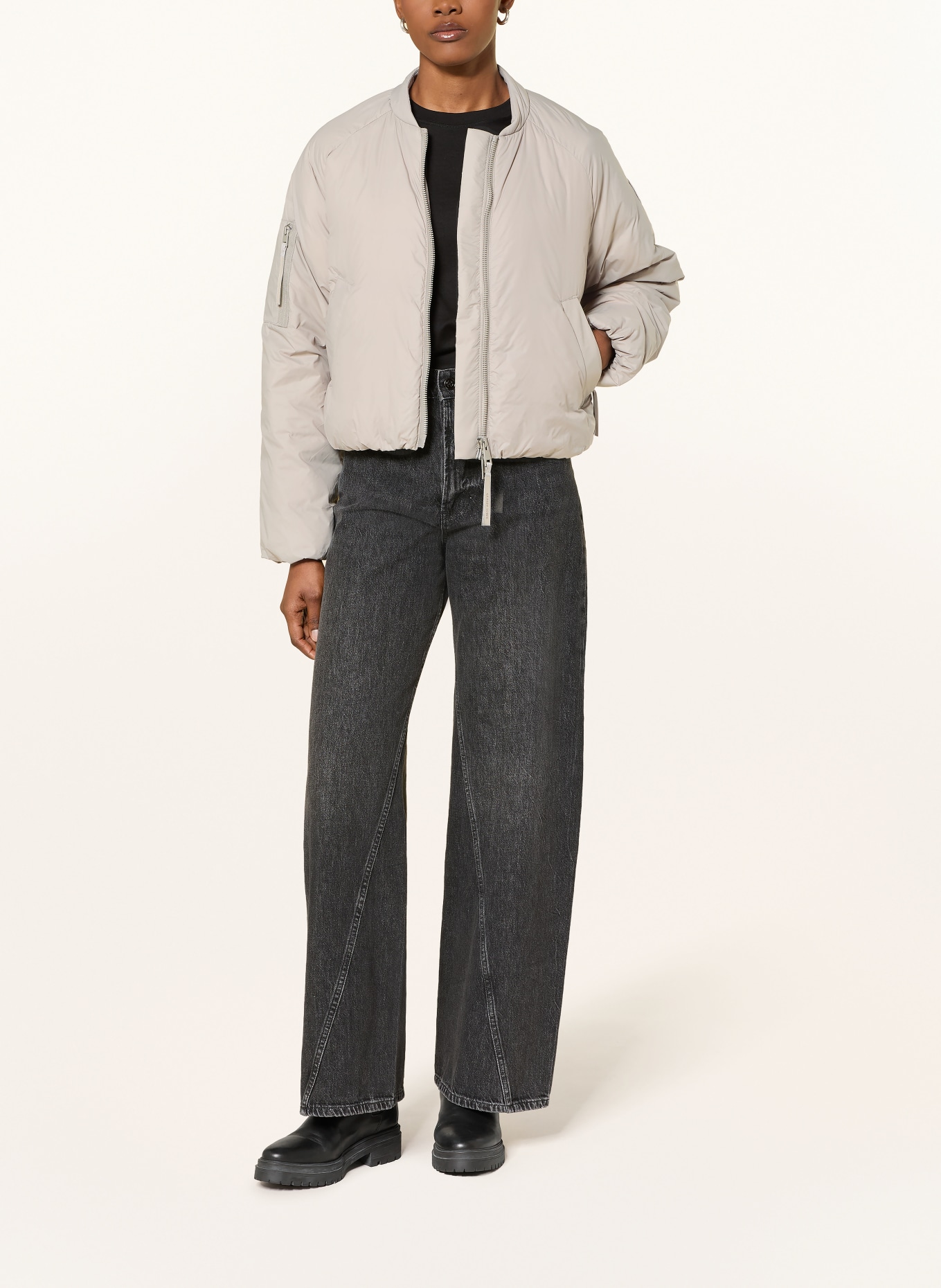 CANADA GOOSE Daunenblouson ELBA: TAUPE