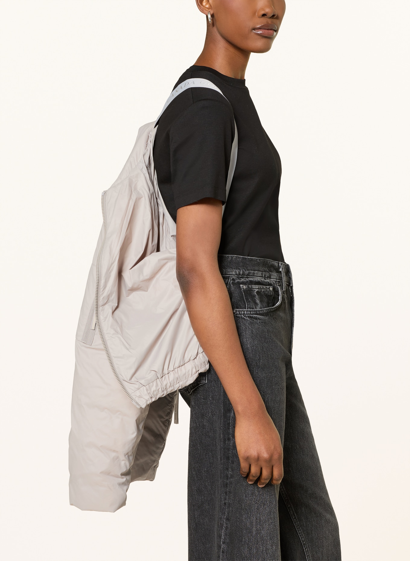 CANADA GOOSE Daunenblouson ELBA: TAUPE