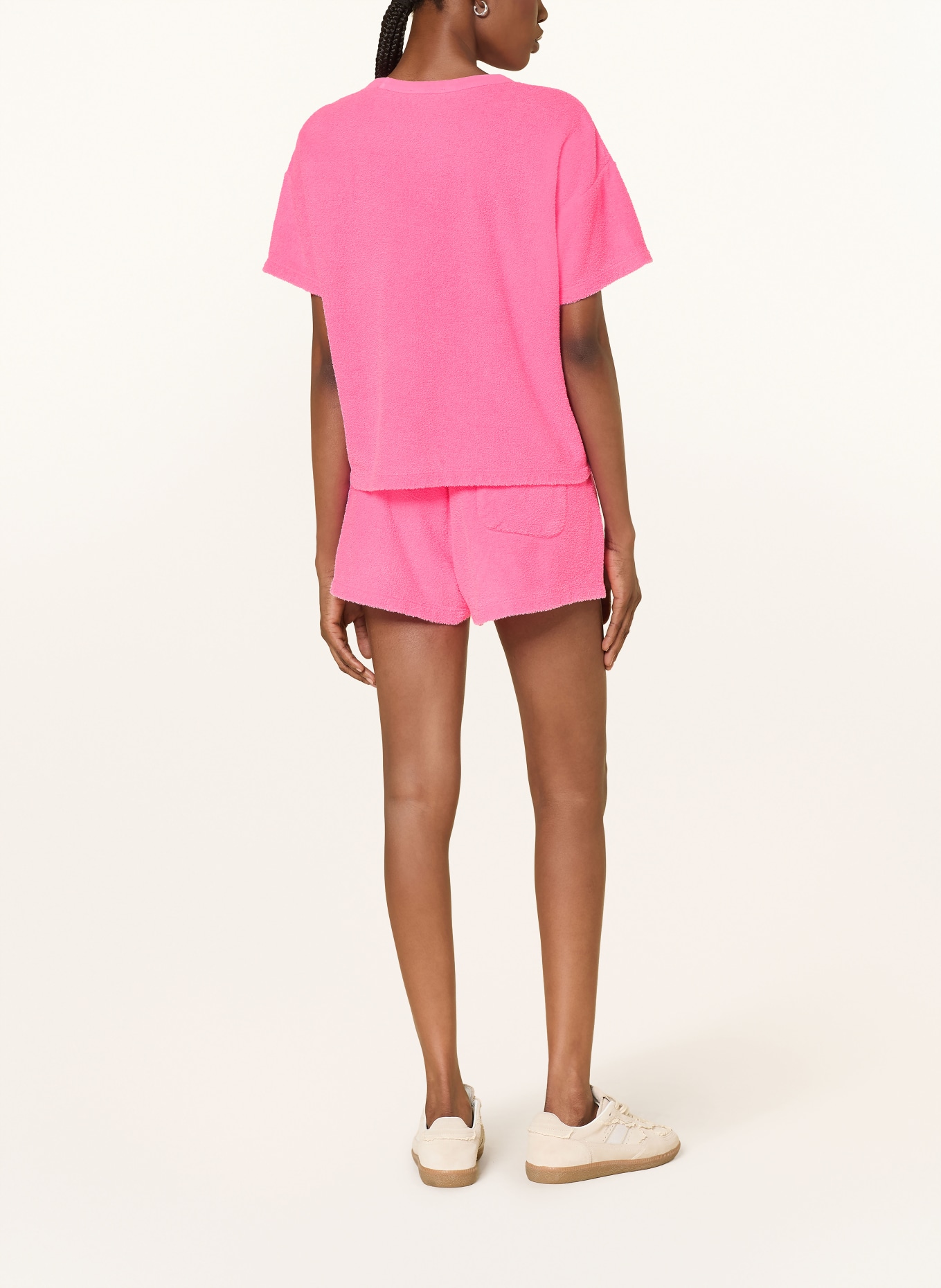 American Vintage Tričko z froté: RŮŽOVÁ