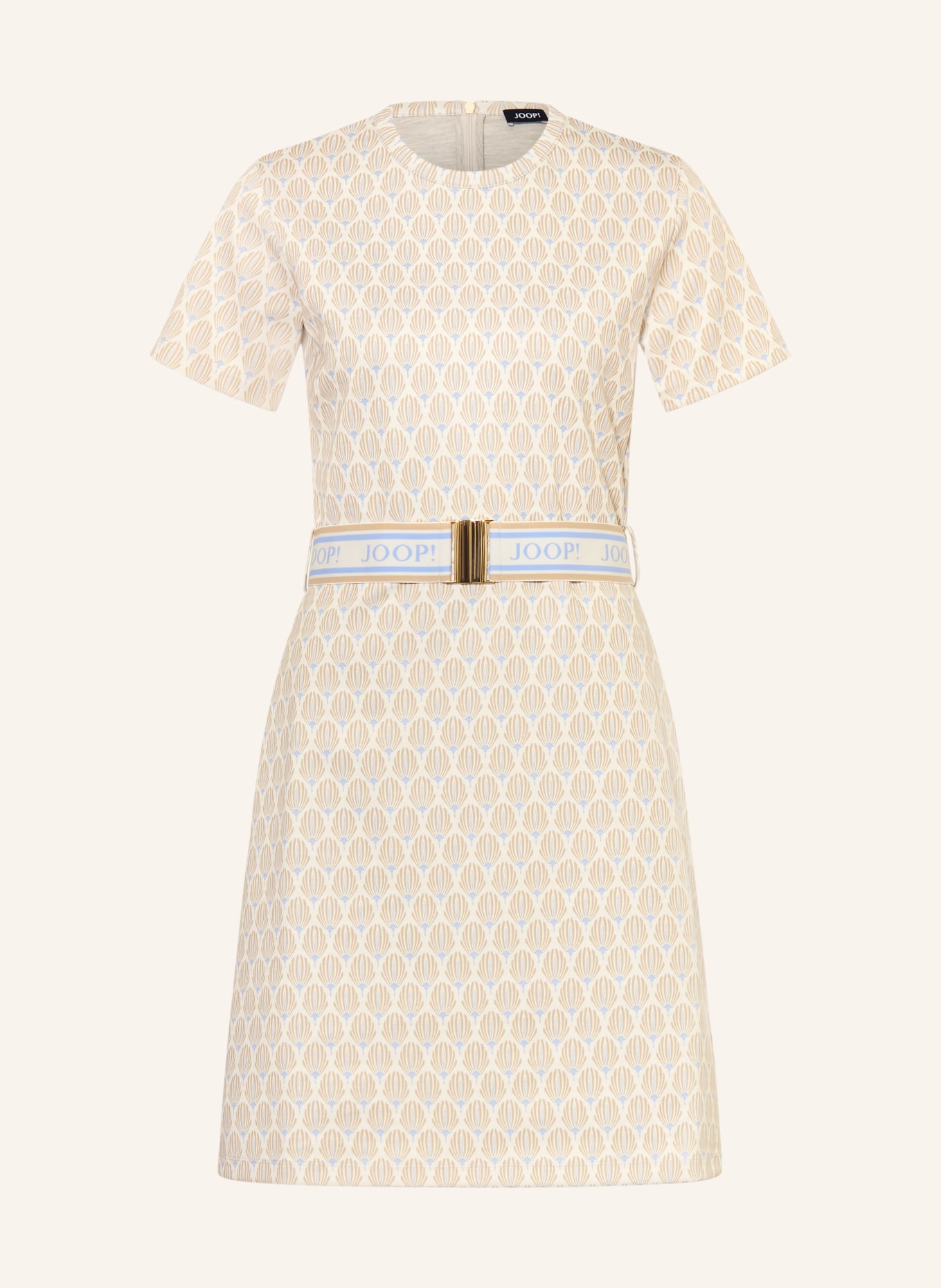 JOOP! Kleid TRISH: ECRU / BEIGE / HELLBLAU