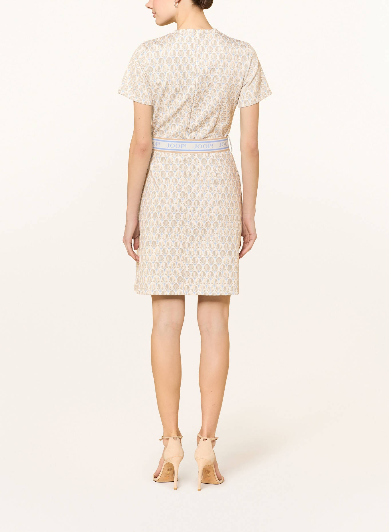 JOOP! Kleid TRISH: ECRU / BEIGE / HELLBLAU