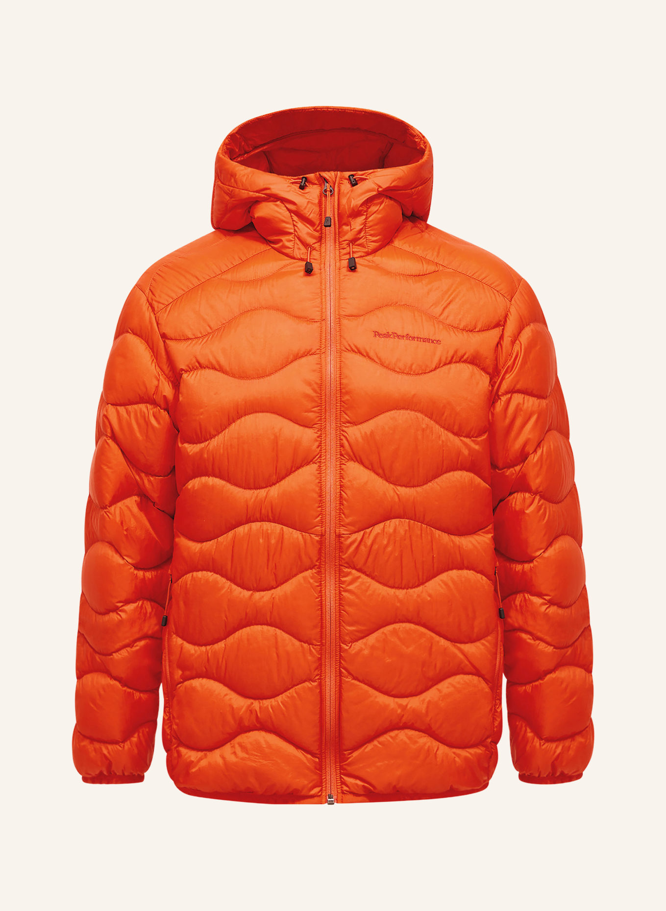 Peak Performance HELIUM down ski jacket: ORANGE