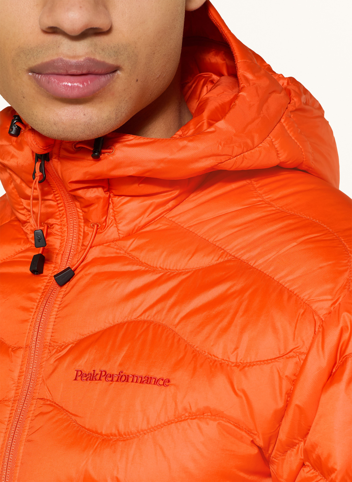 Peak Performance HELIUM down ski jacket: ORANGE