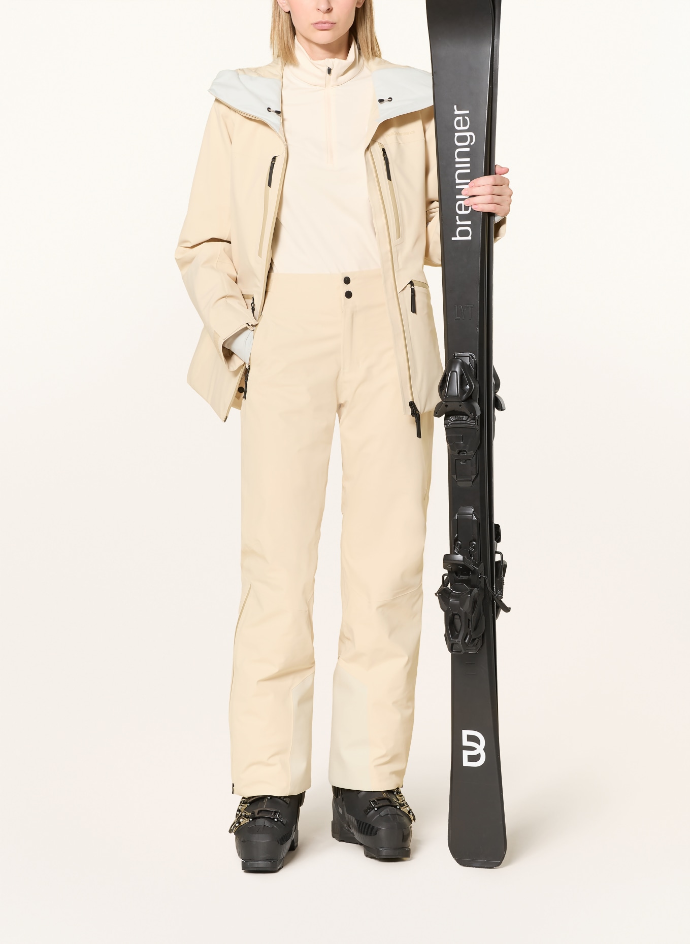 Peak Performance WHITELIGHT INSULATED ski pants: CREAM