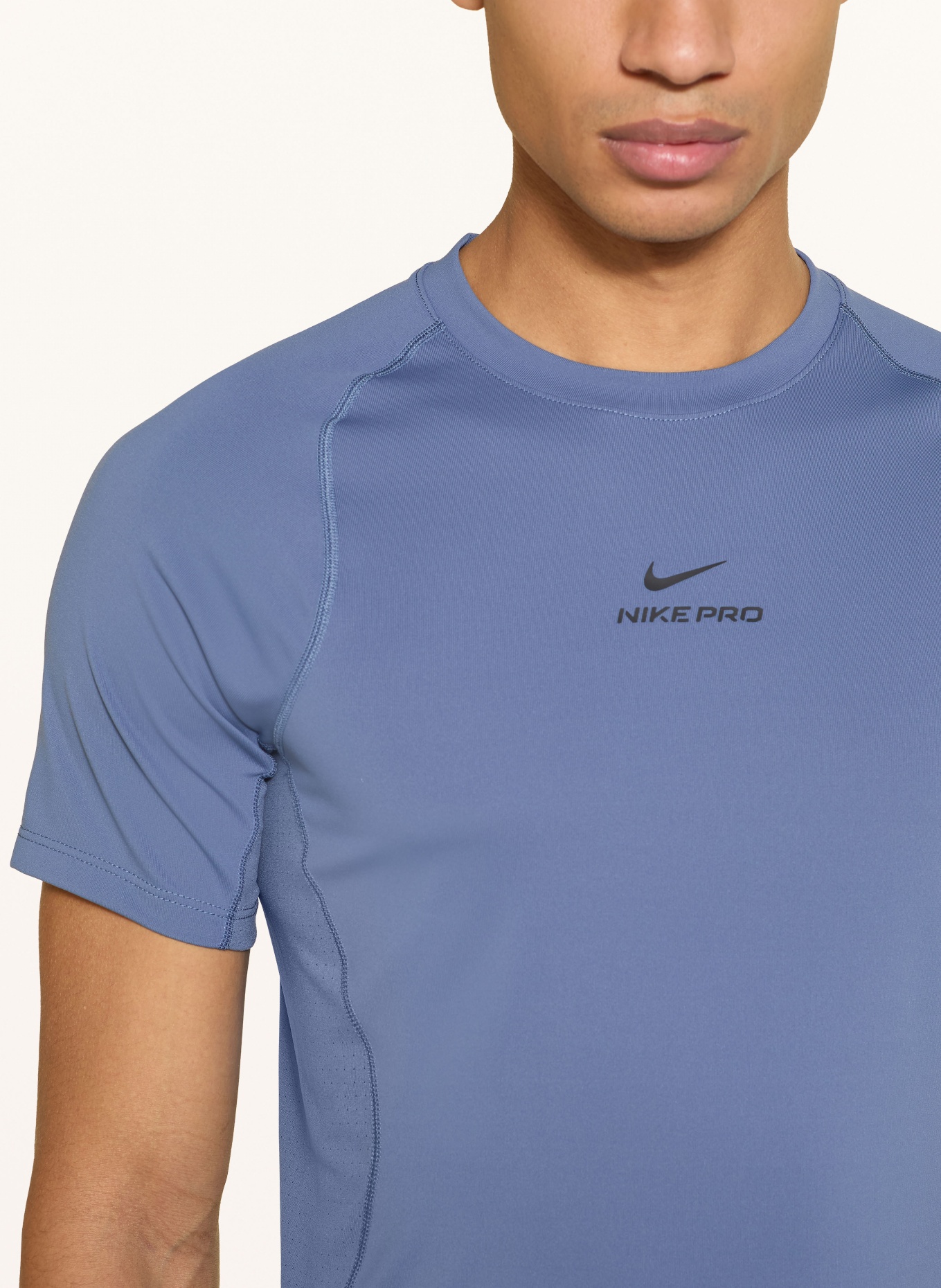 Nike T-Shirt PRO: BLAU