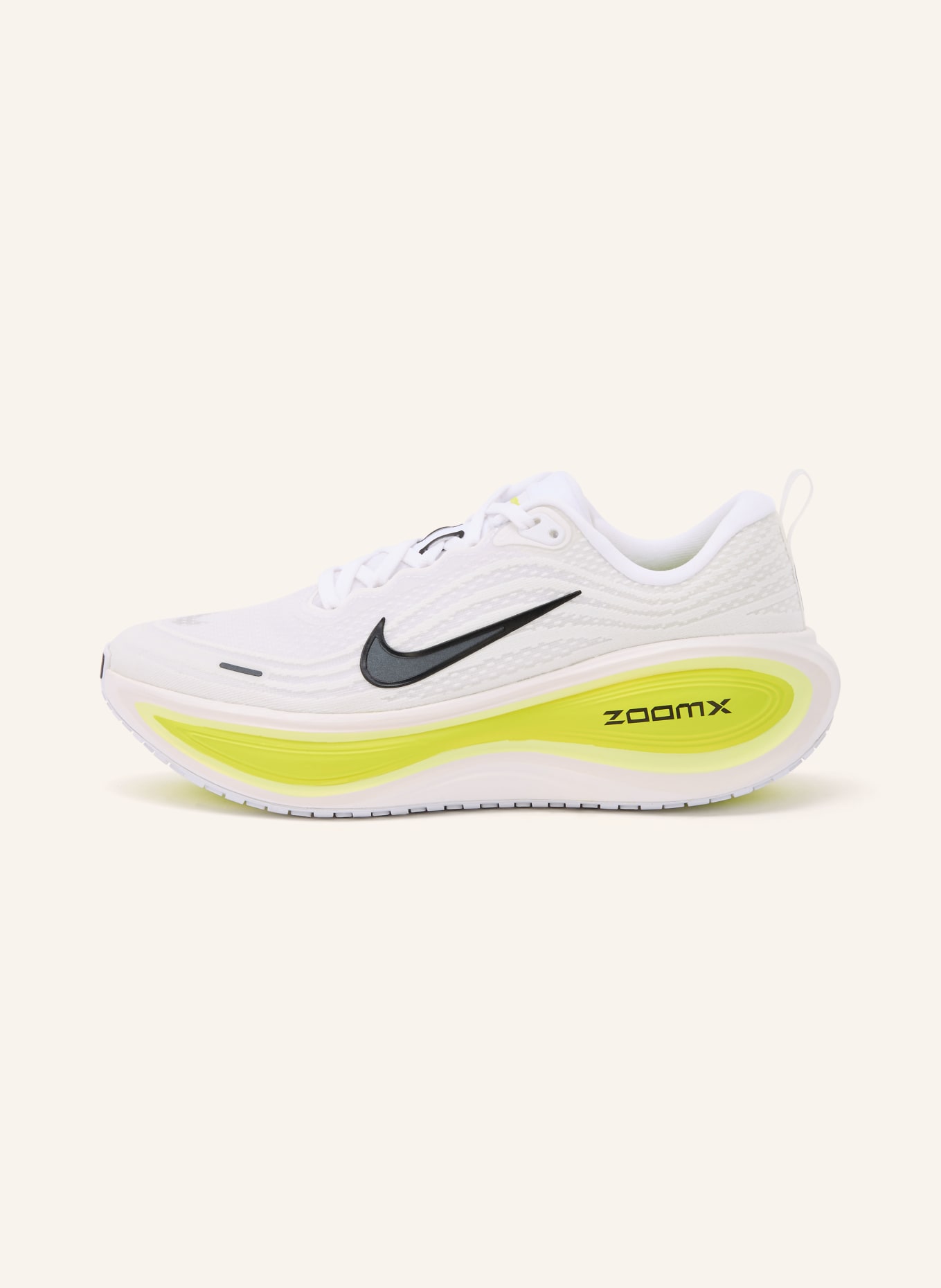 Nike Laufschuhe VOMERO PLUS: WEISS / NEONGELB / SCHWARZ