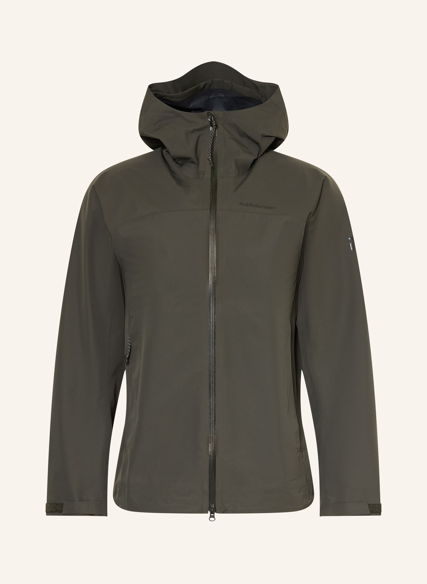Peak Performance Funktionsjacke TREELINE HIPE® 2.5L: OLIV