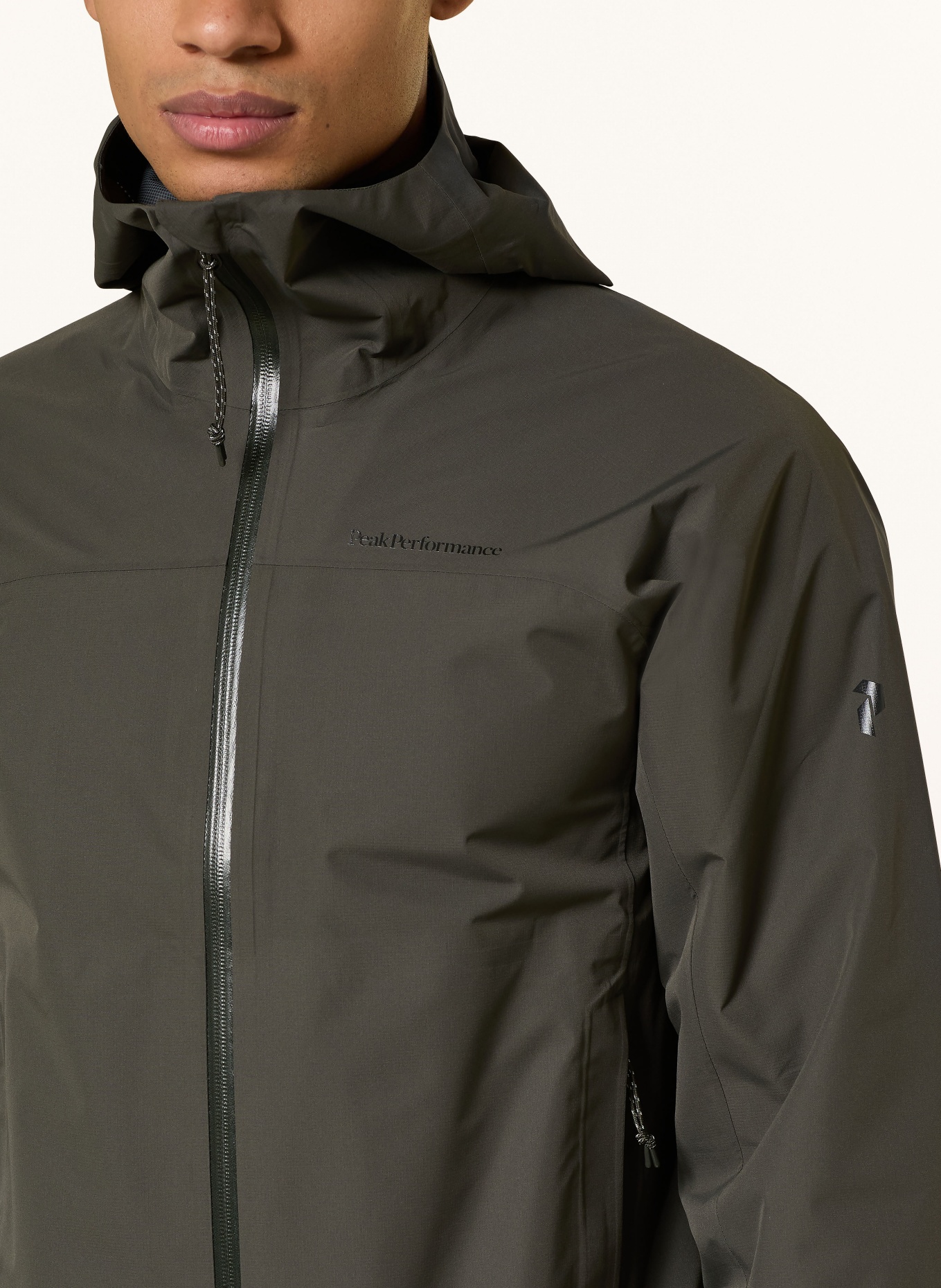 Peak Performance Funktionsjacke TREELINE HIPE® 2.5L: OLIV