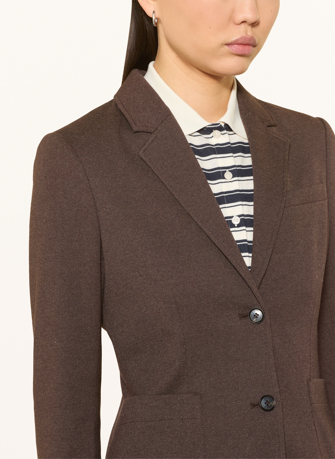 GANT blazer: MARRON FONCÉ