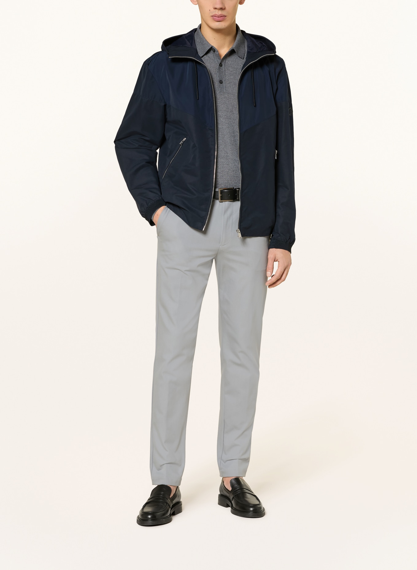 BOSS Regenjacke CIRENO4: DUNKELBLAU