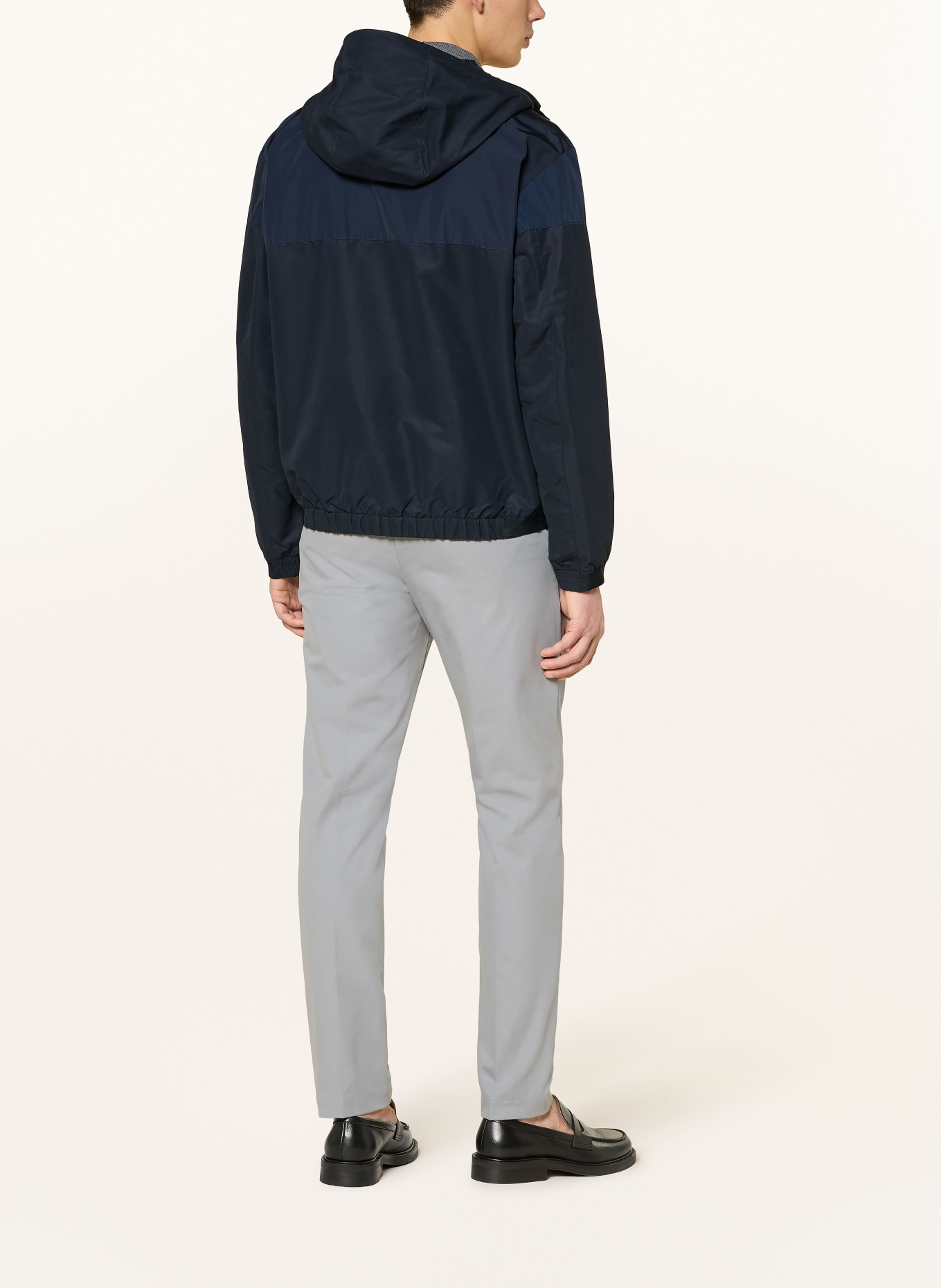 BOSS Regenjacke CIRENO4: DUNKELBLAU