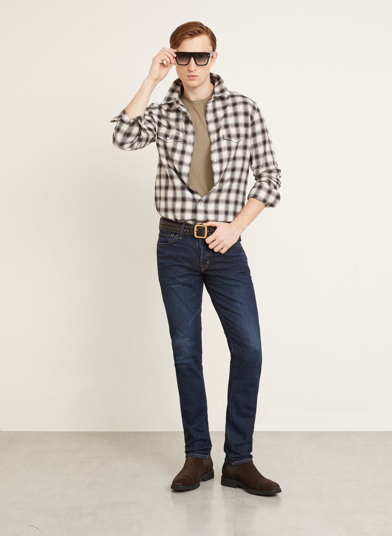 TOM FORD T-Shirt: GRÜN