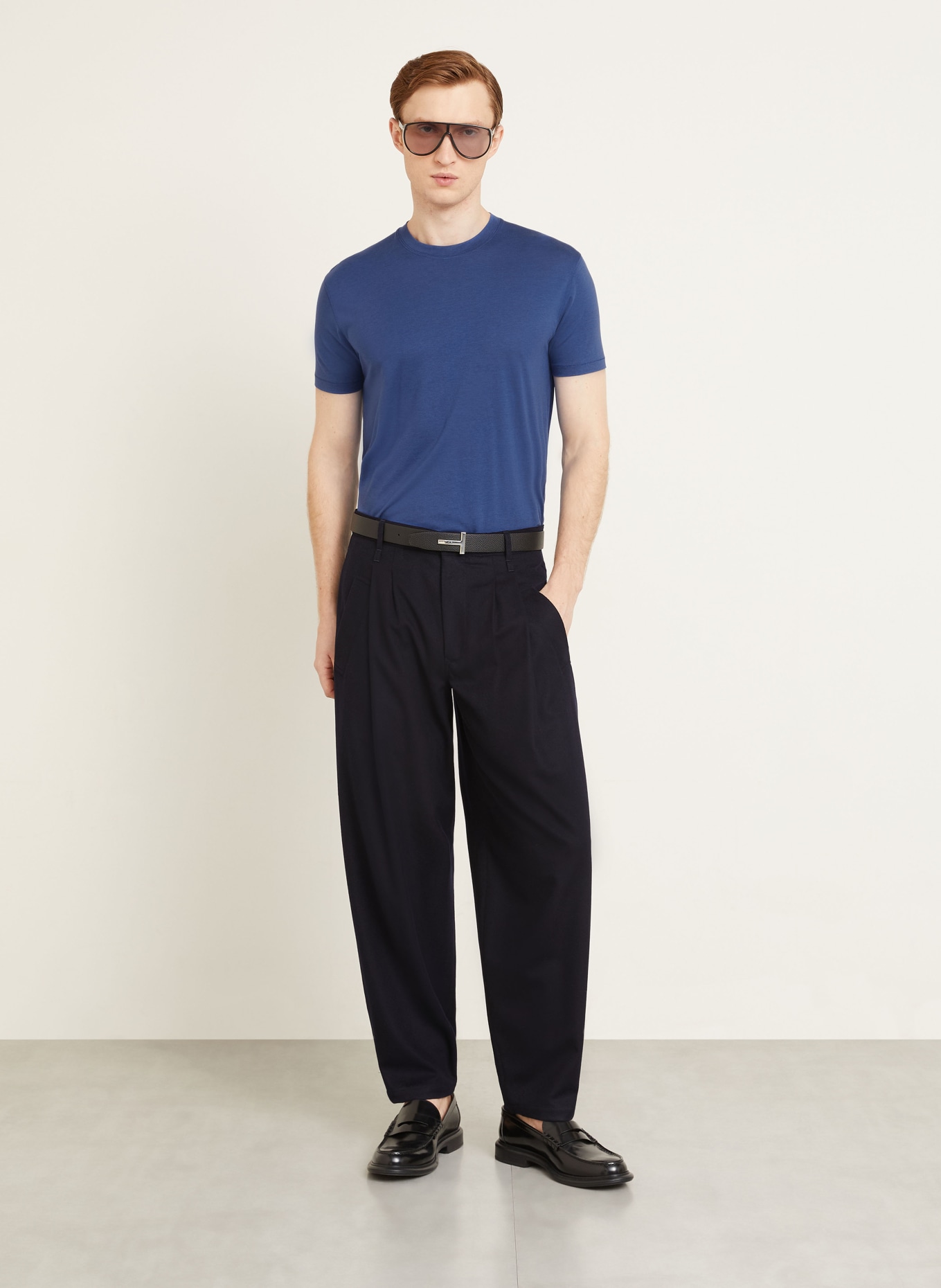 TOM FORD T-Shirt: BLAU