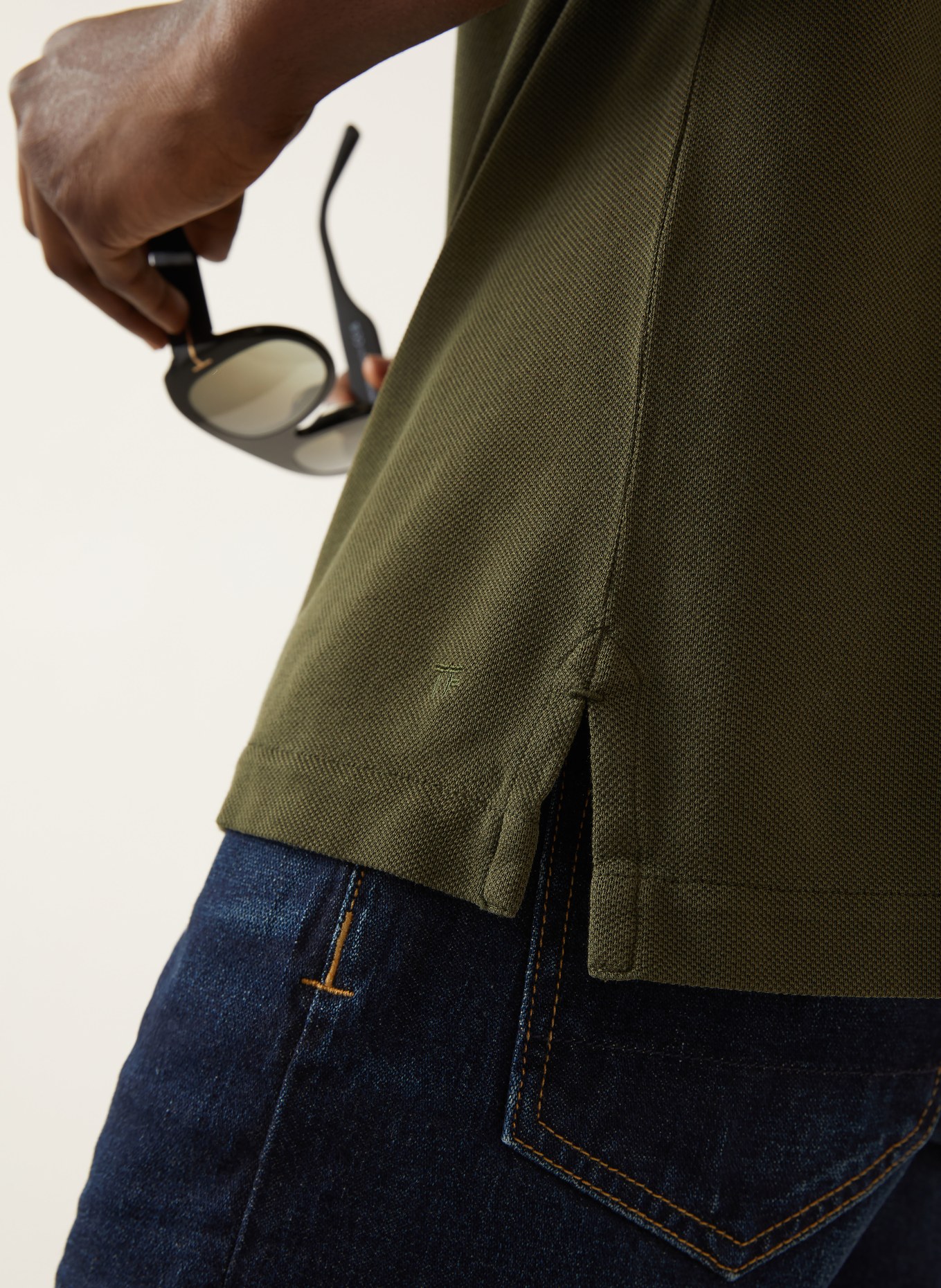 TOM FORD Piqué-Poloshirt: DUNKELGRÜN