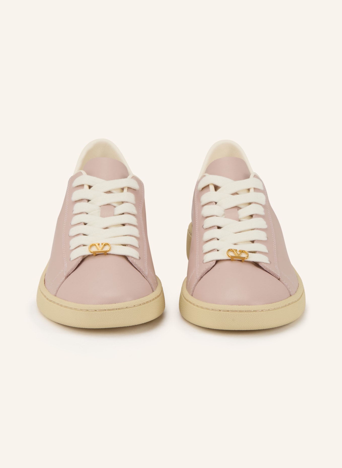 VALENTINO GARAVANI Sneakersy ROYCO: RŮŽOVÁ / ZELENÁ