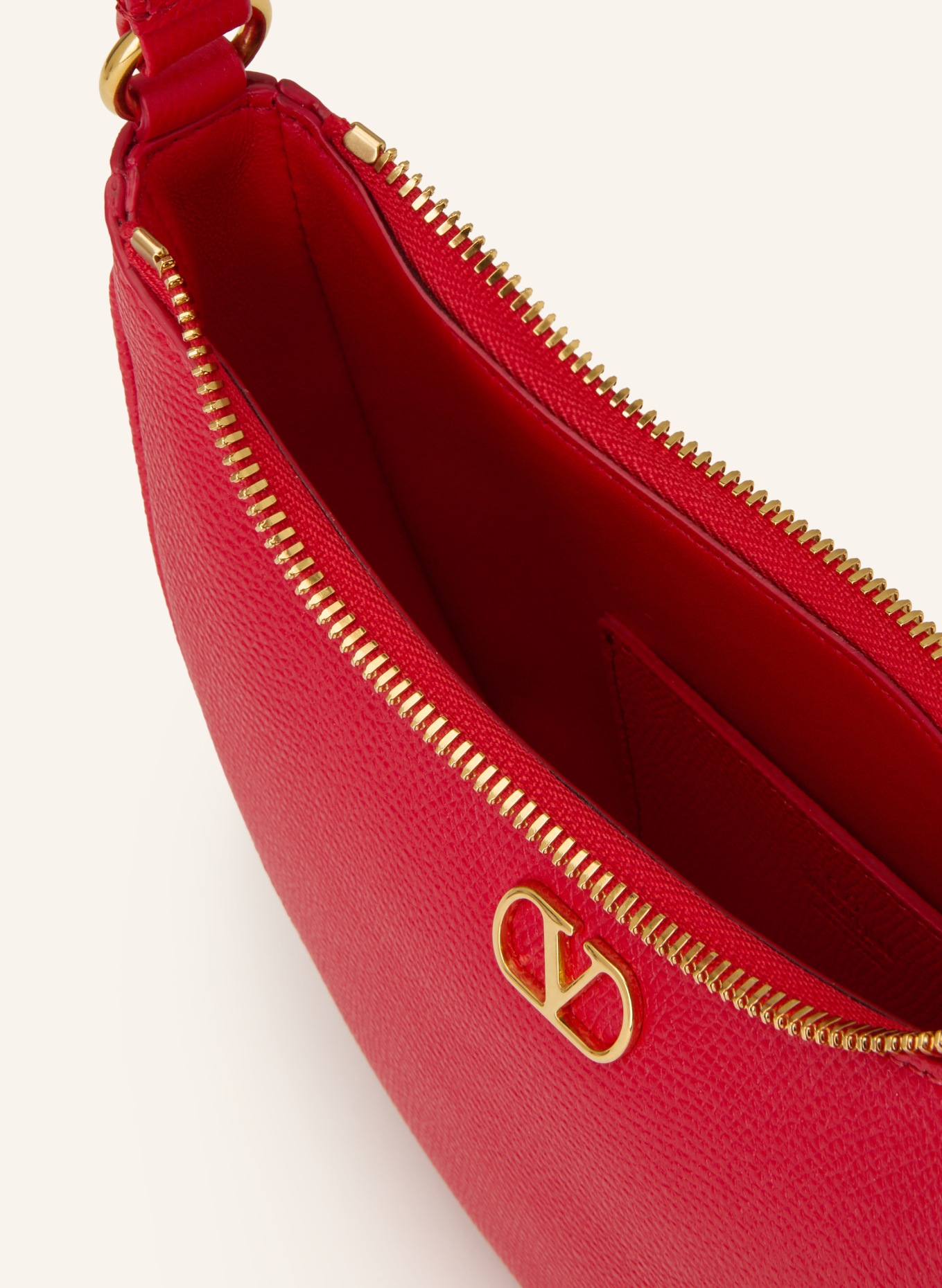 VALENTINO GARAVANI Beuteltasche VLOGO SIGNATURE MINI: ROT