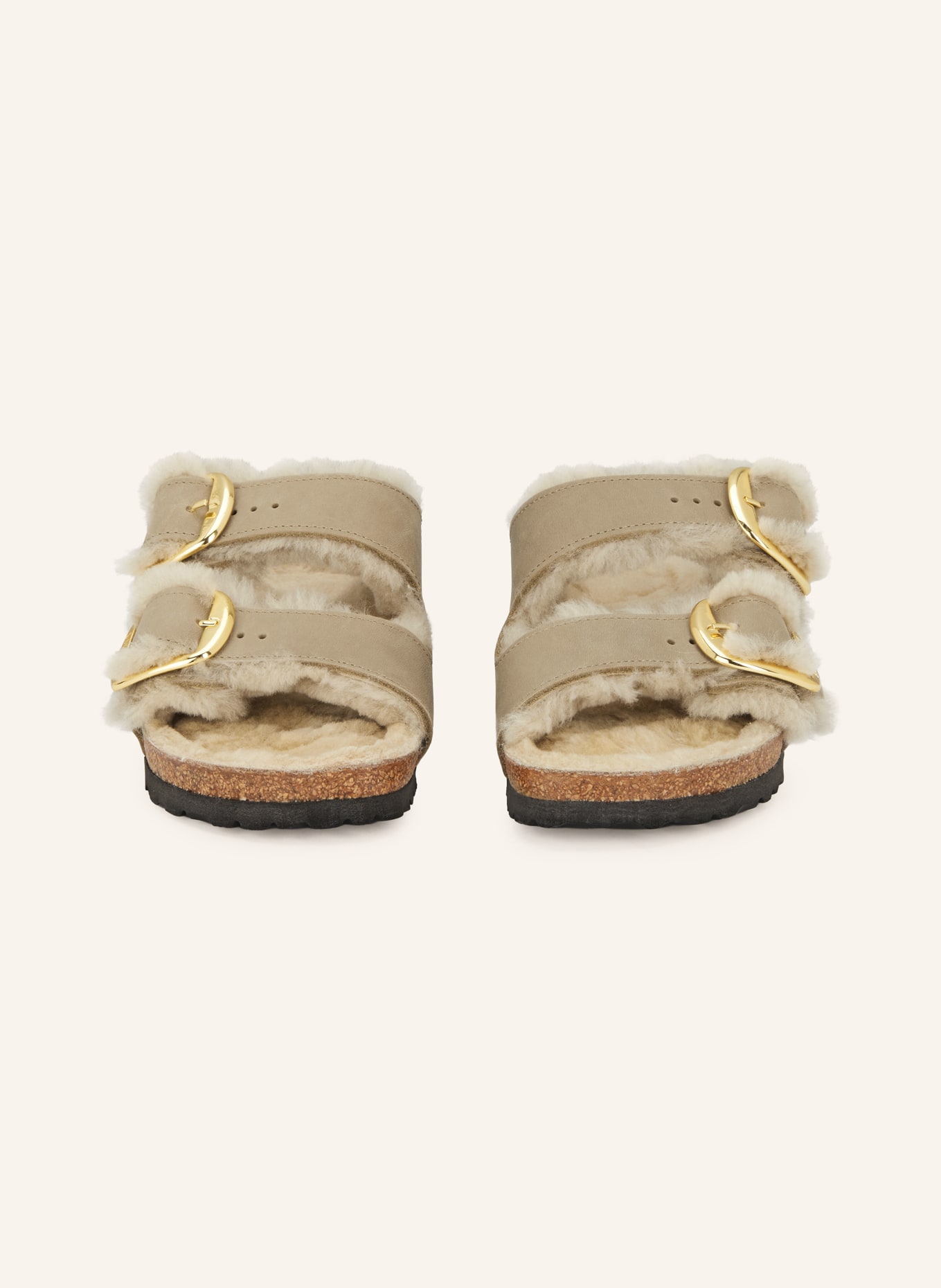 BIRKENSTOCK Pantoletten ARIZONA BIG BUCKLE: TAUPE