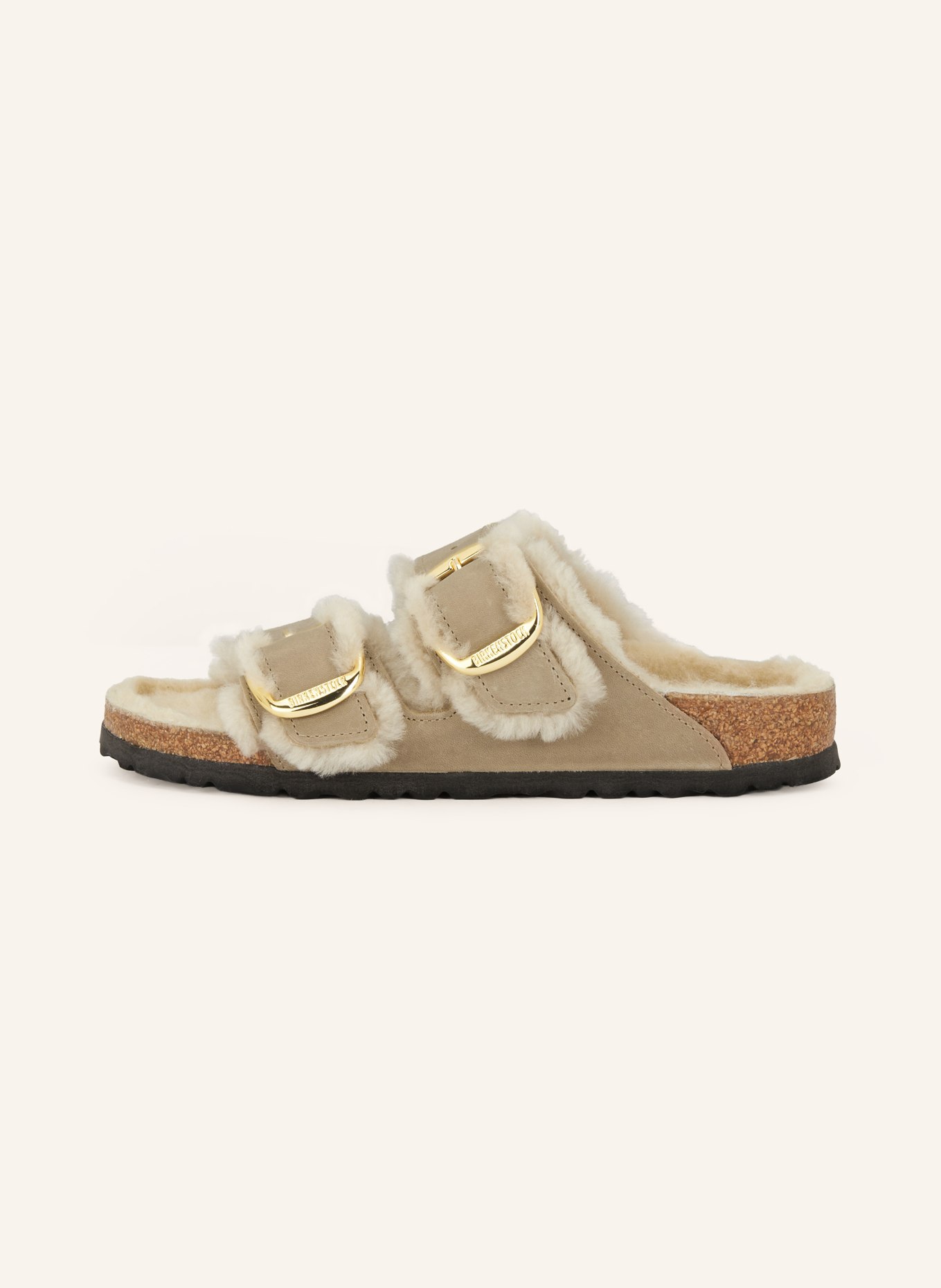 BIRKENSTOCK Pantoletten ARIZONA BIG BUCKLE: TAUPE