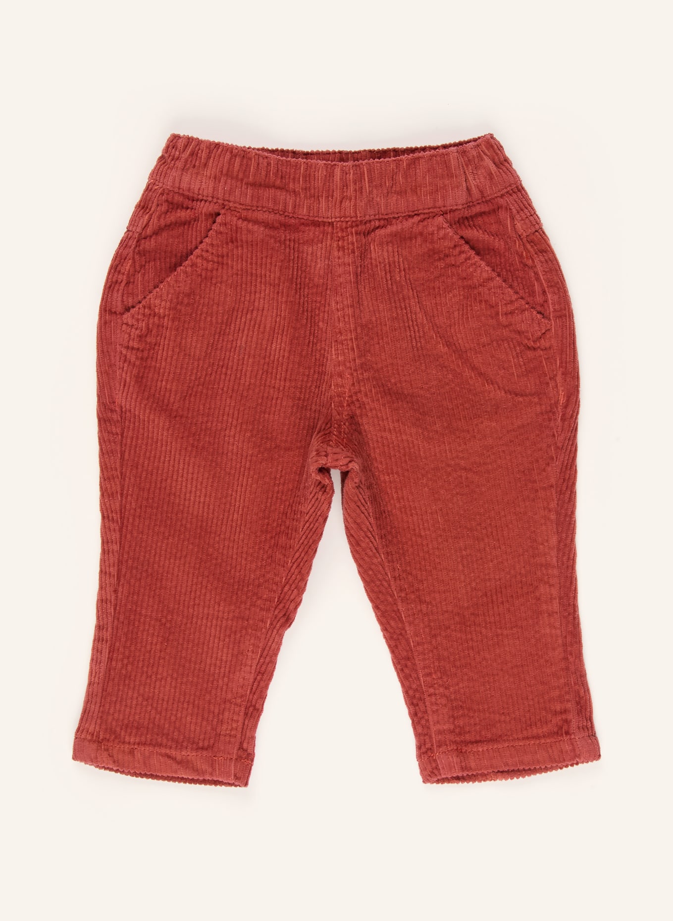 Sanetta PURE corduroybroek: ROOD