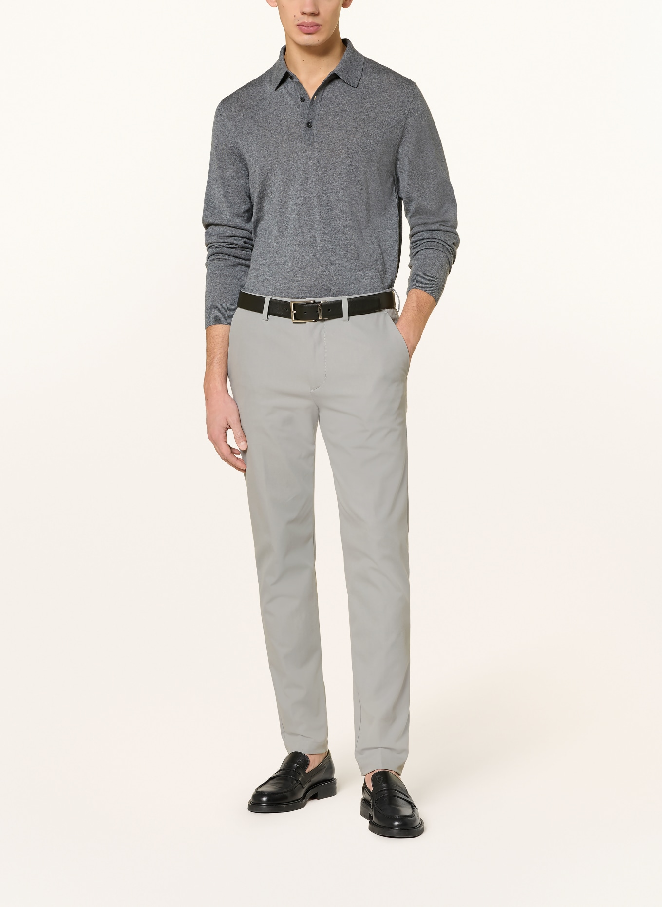 BOSS Chino KAITON Slim Fit: BLAUGRAU