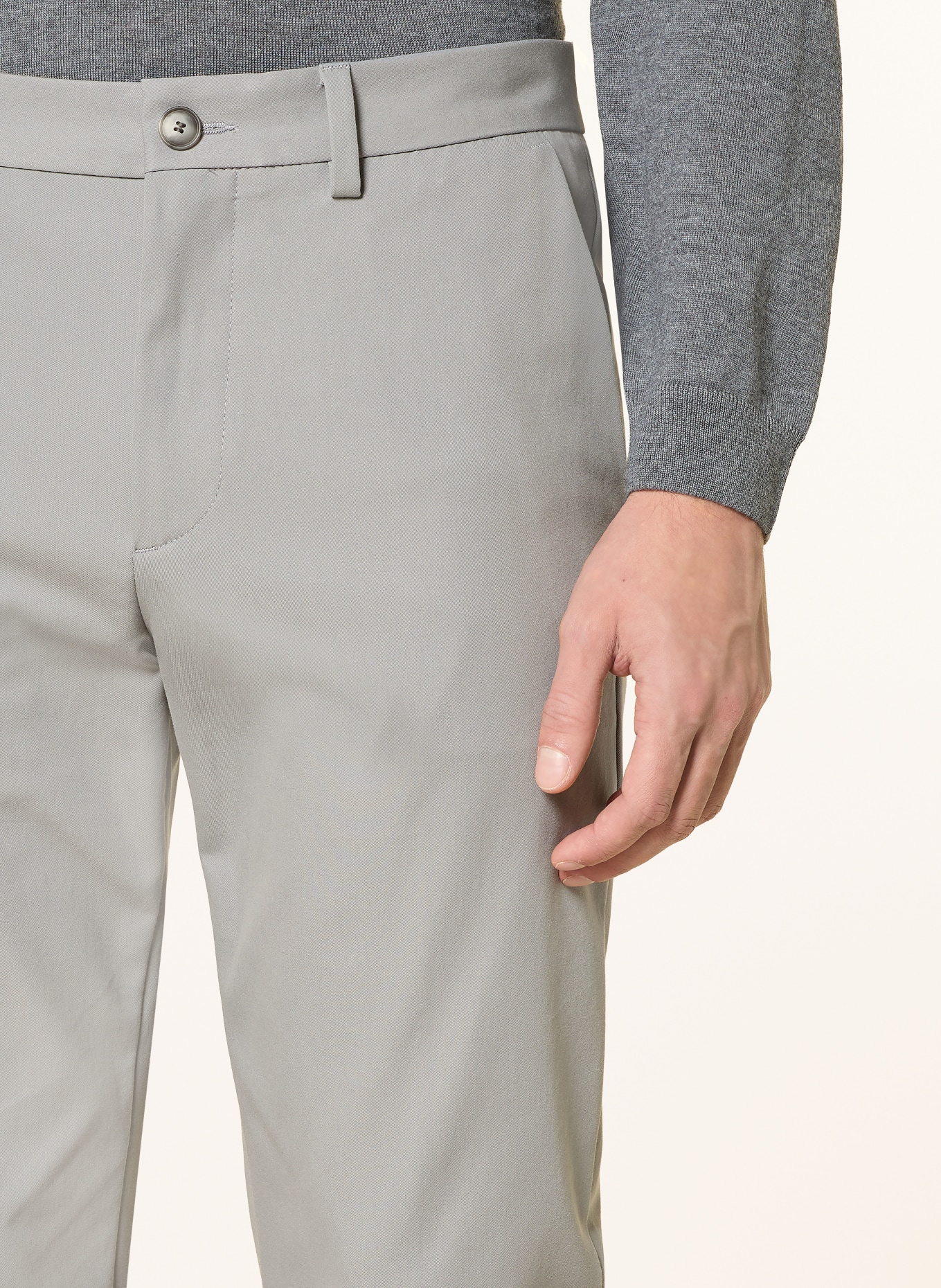 BOSS Chino KAITON Slim Fit: BLAUGRAU