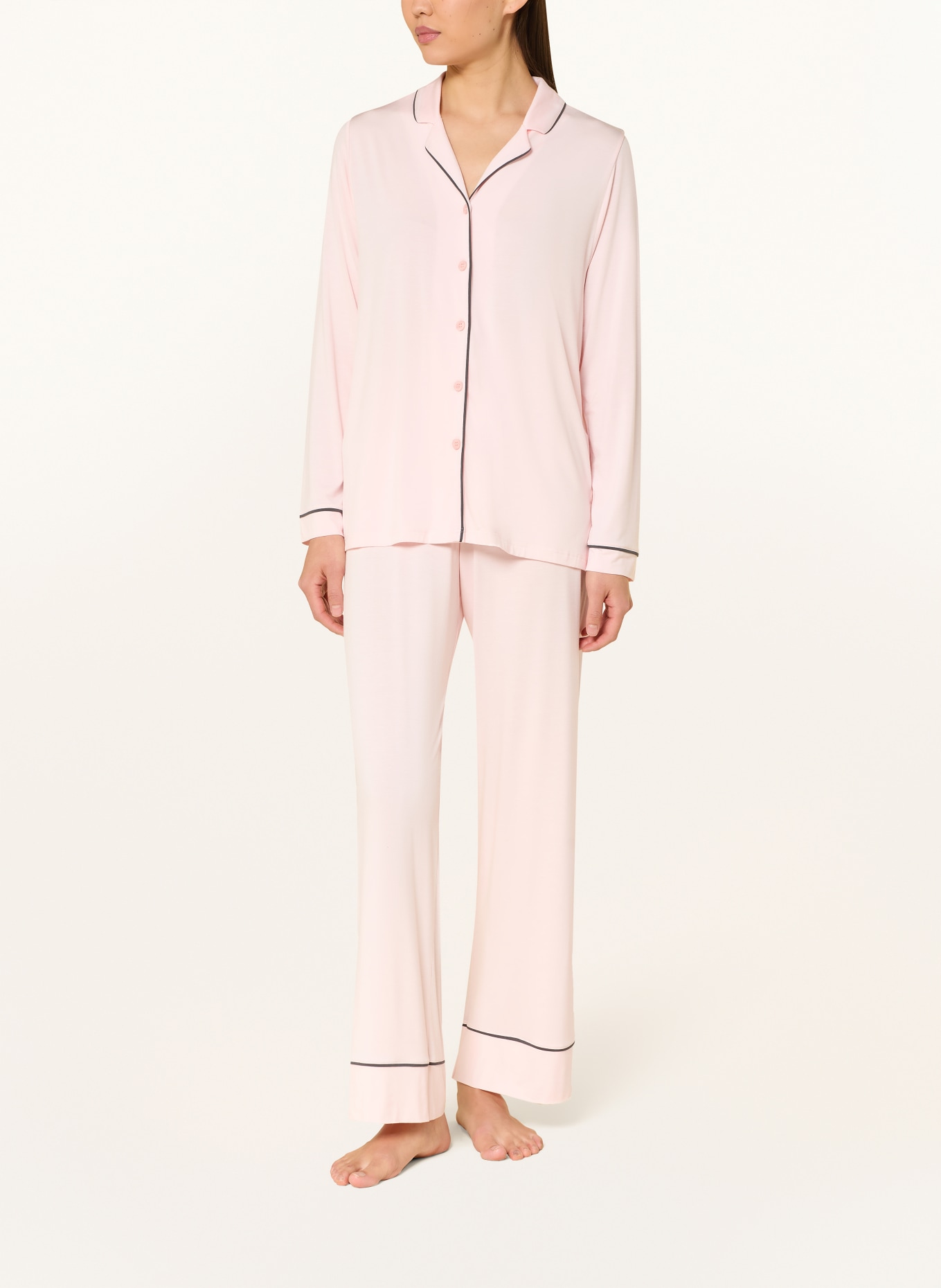 mey Pajamas series PURE CHIC: PINK / BLACK