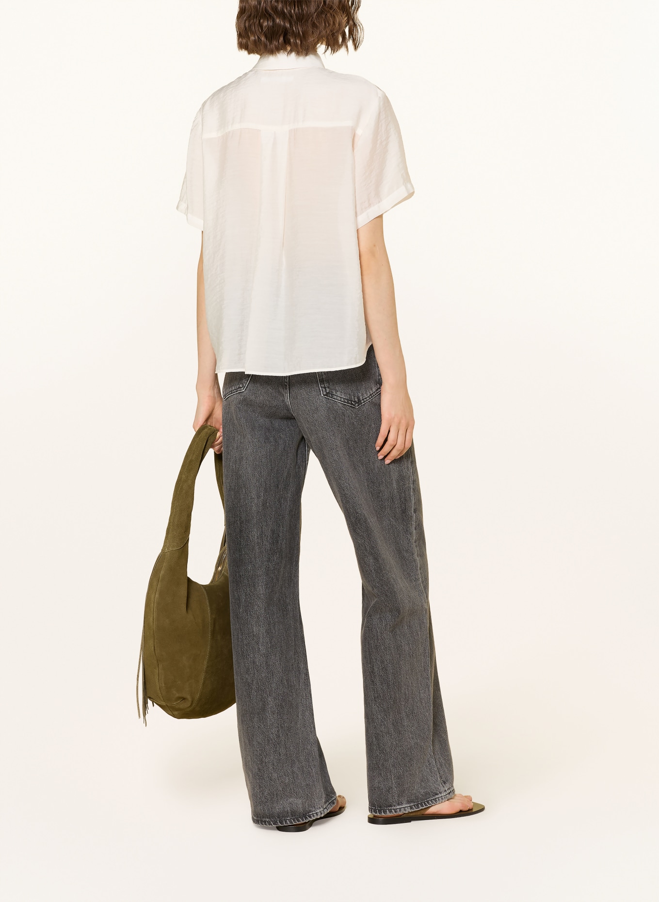 SAMSØE  SAMSØE Hemdbluse SAMINNA: WEISS