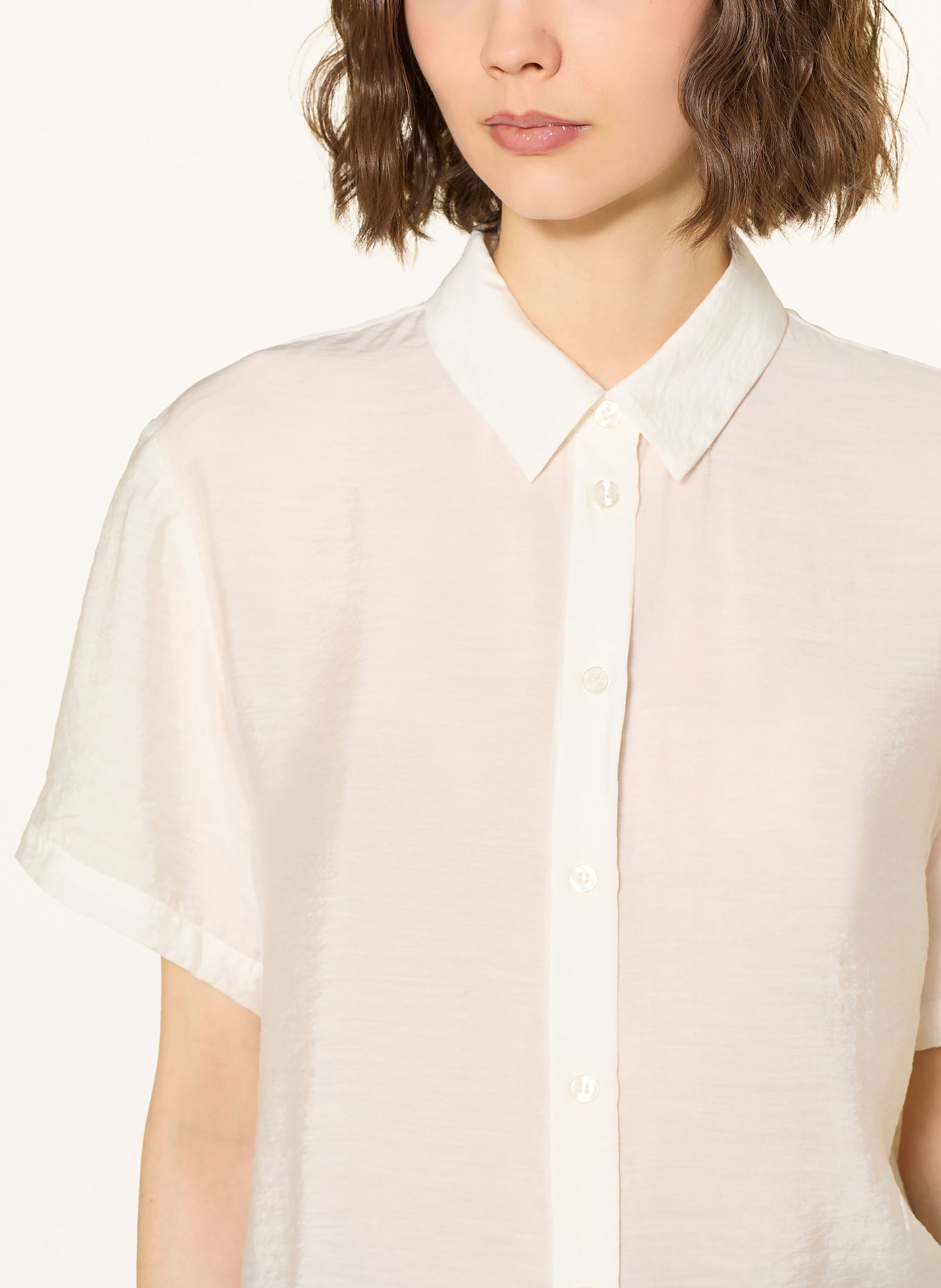 SAMSØE  SAMSØE Hemdbluse SAMINNA: WEISS