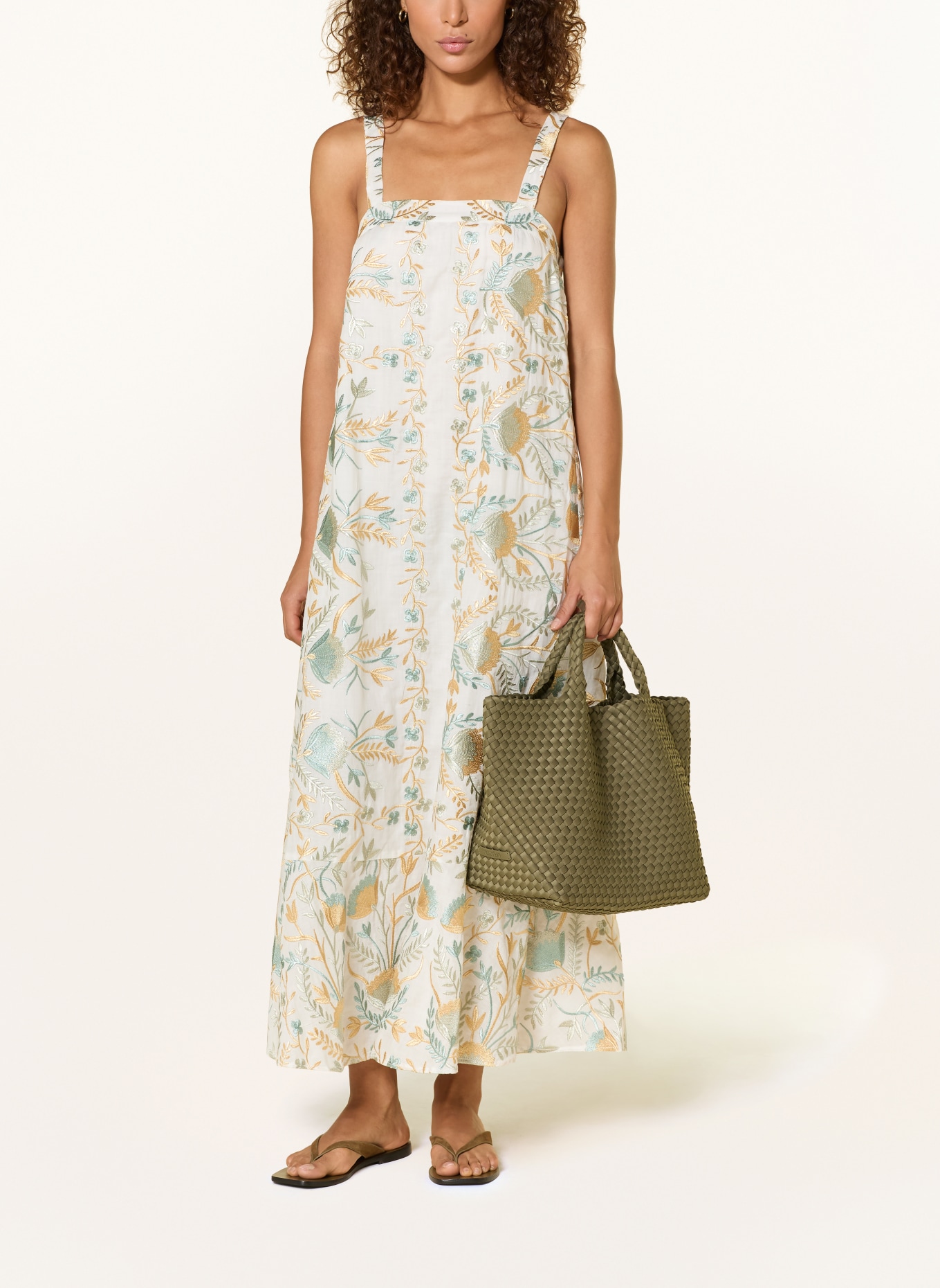 Naghedi Handtasche ST BARTHS MEDIUM mit Pouch: OLIV