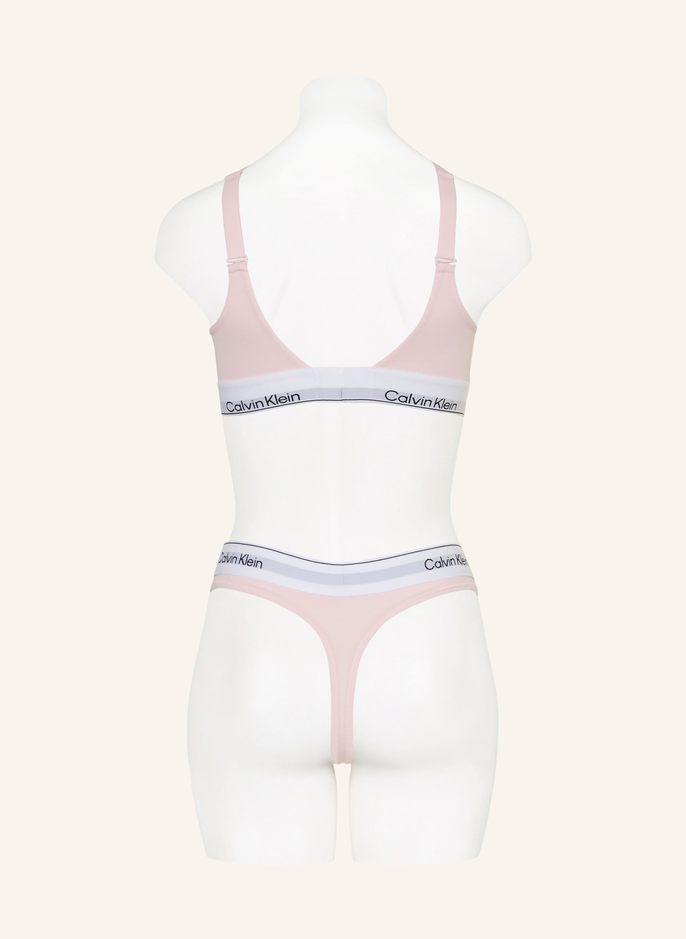 Calvin Klein Bustier ICON: ROSE CLAIR / BLANC / NOIR