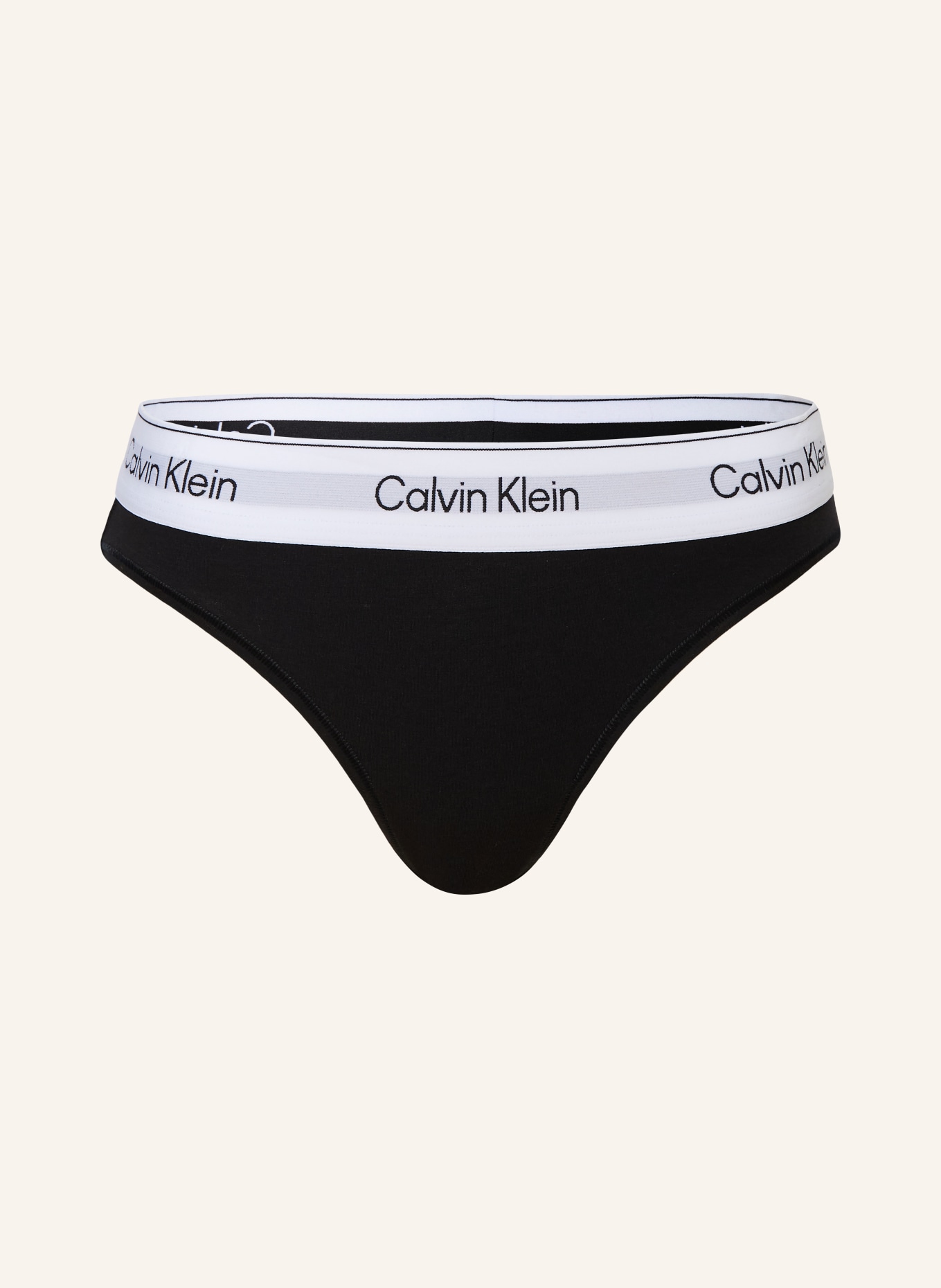 Calvin Klein Slip ICON COTTON MODAL: SCHWARZ
