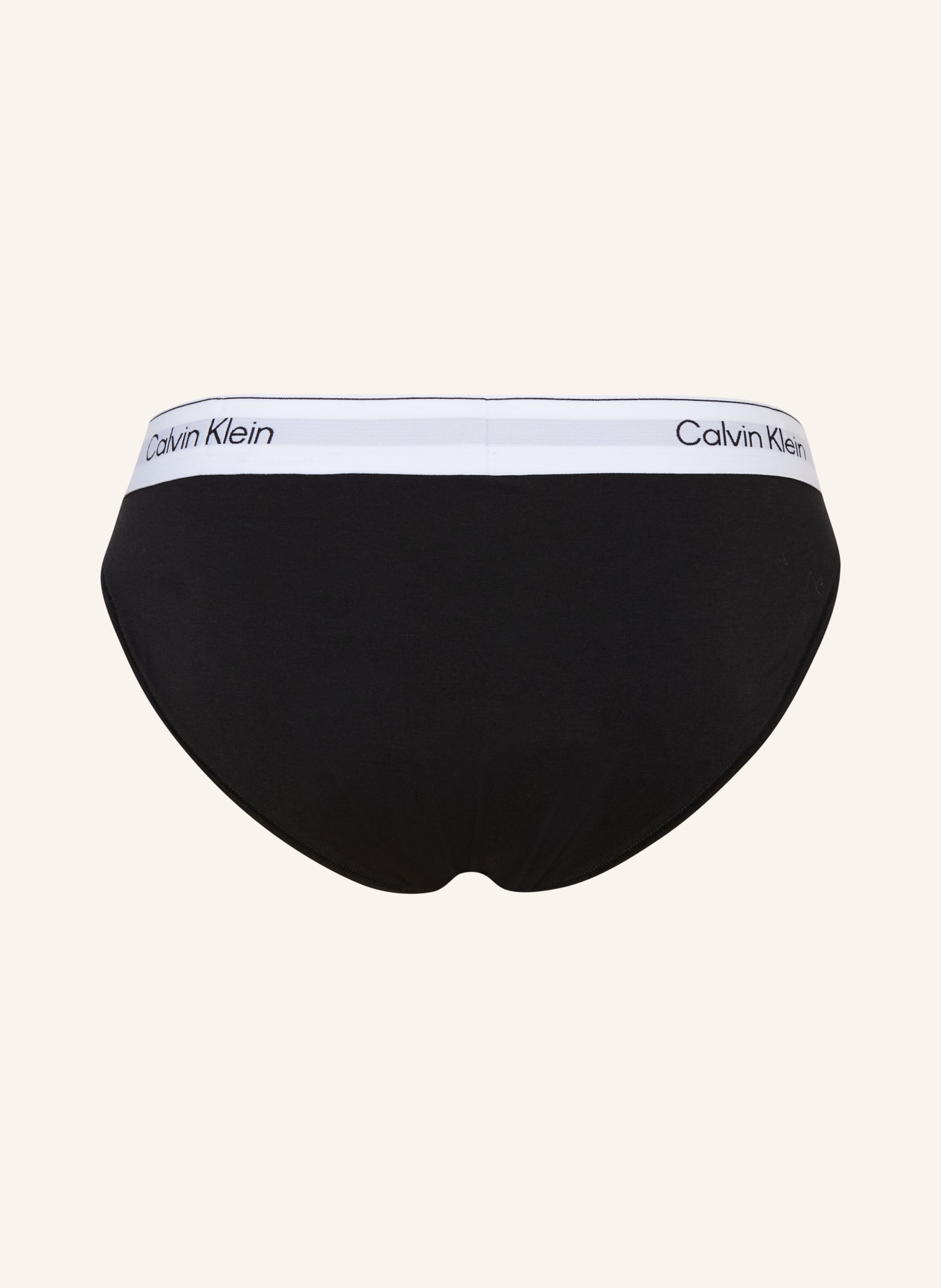 Calvin Klein Slip ICON COTTON MODAL: SCHWARZ