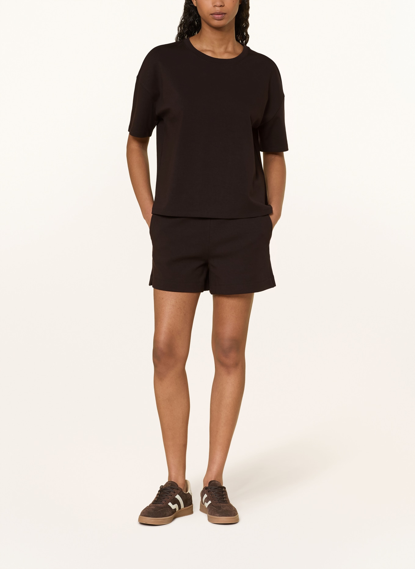 Juvia Sweatshirt ELIANE: DUNKELBRAUN