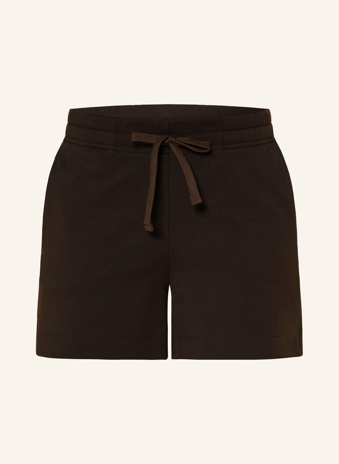 Juvia Short de survêtement GAIL: MARRON FONCÉ