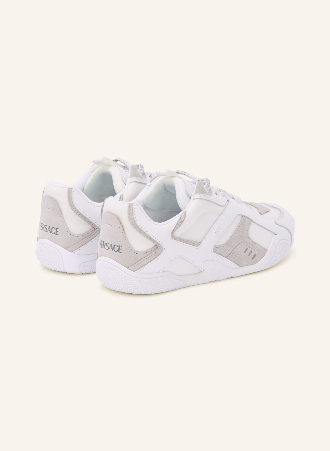 VERSACE Sneaker GALAXIA: WEISS / GRAU