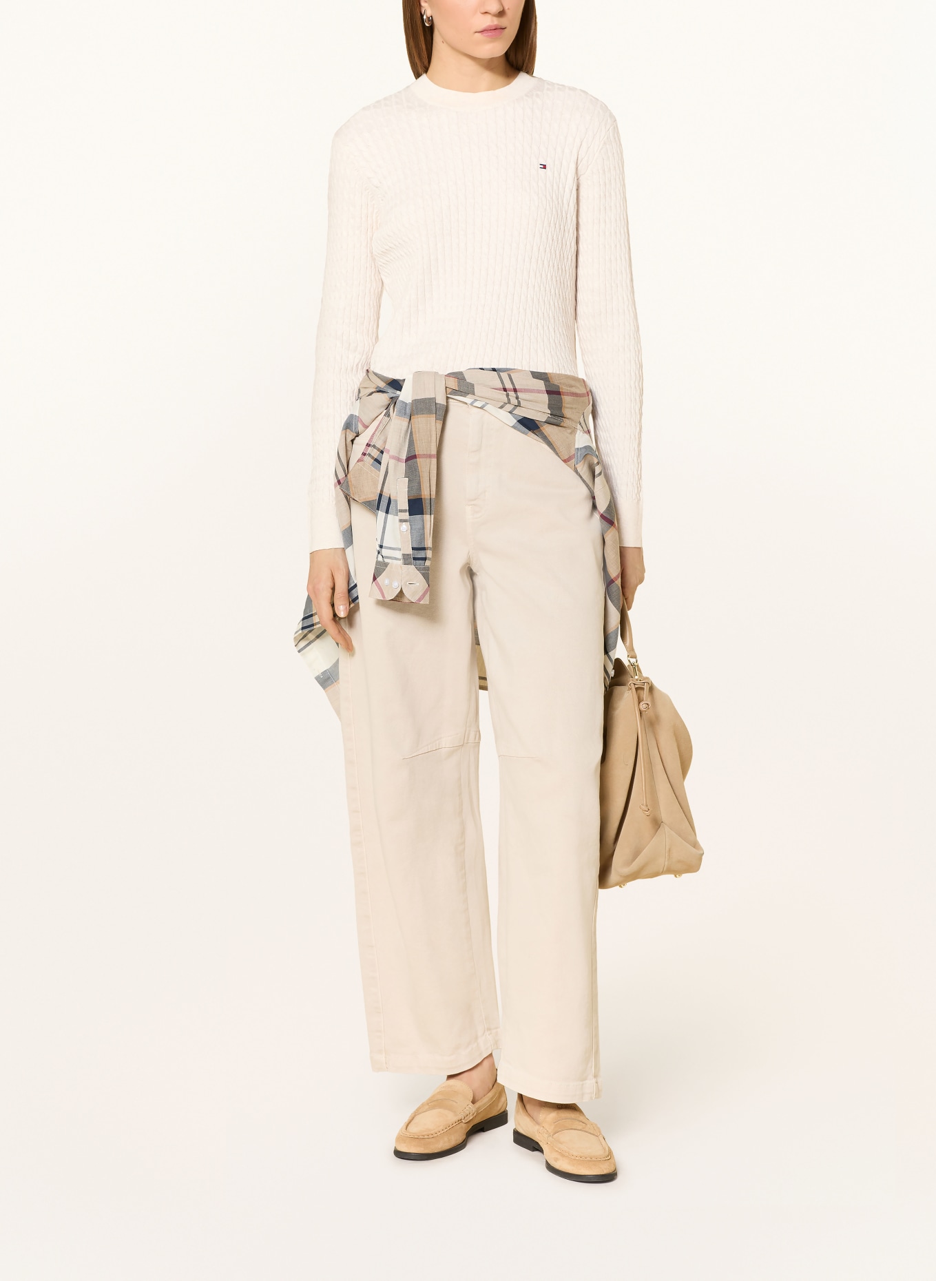 TOMMY HILFIGER Pullover: CREME