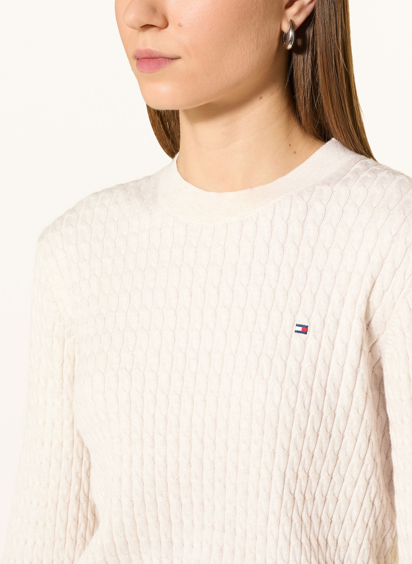 TOMMY HILFIGER Pullover: CREME