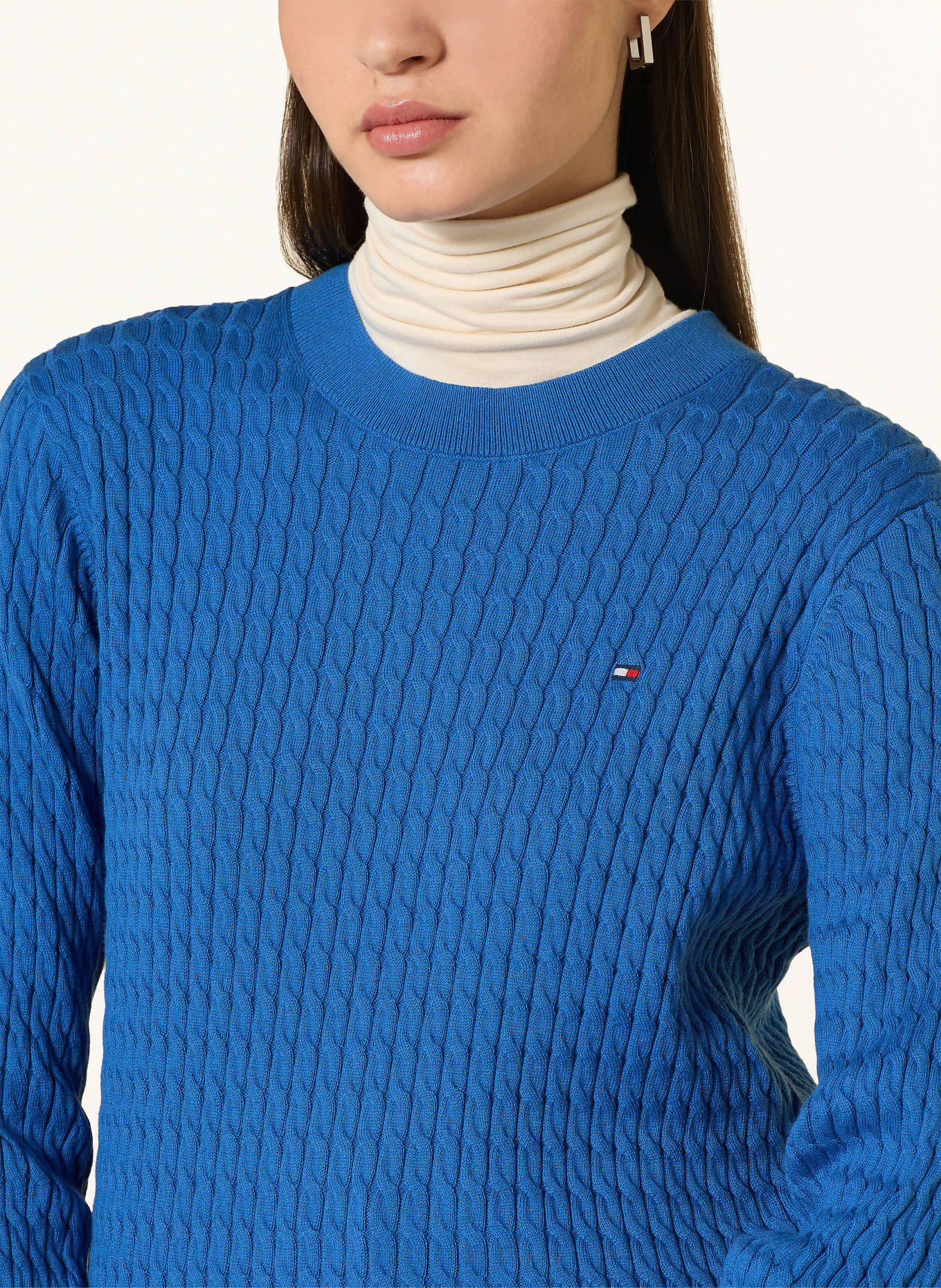 TOMMY HILFIGER Pullover: BLAU