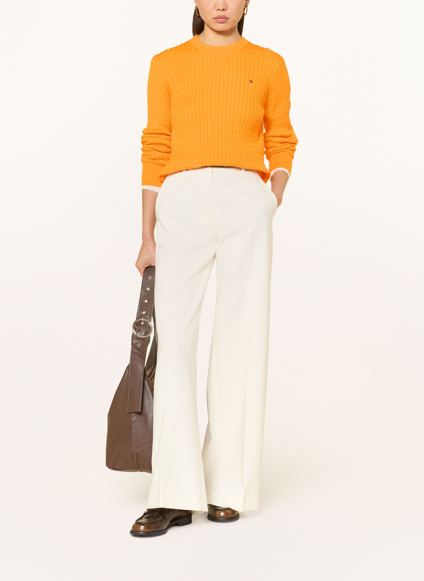 TOMMY HILFIGER Pullover: NEONORANGE