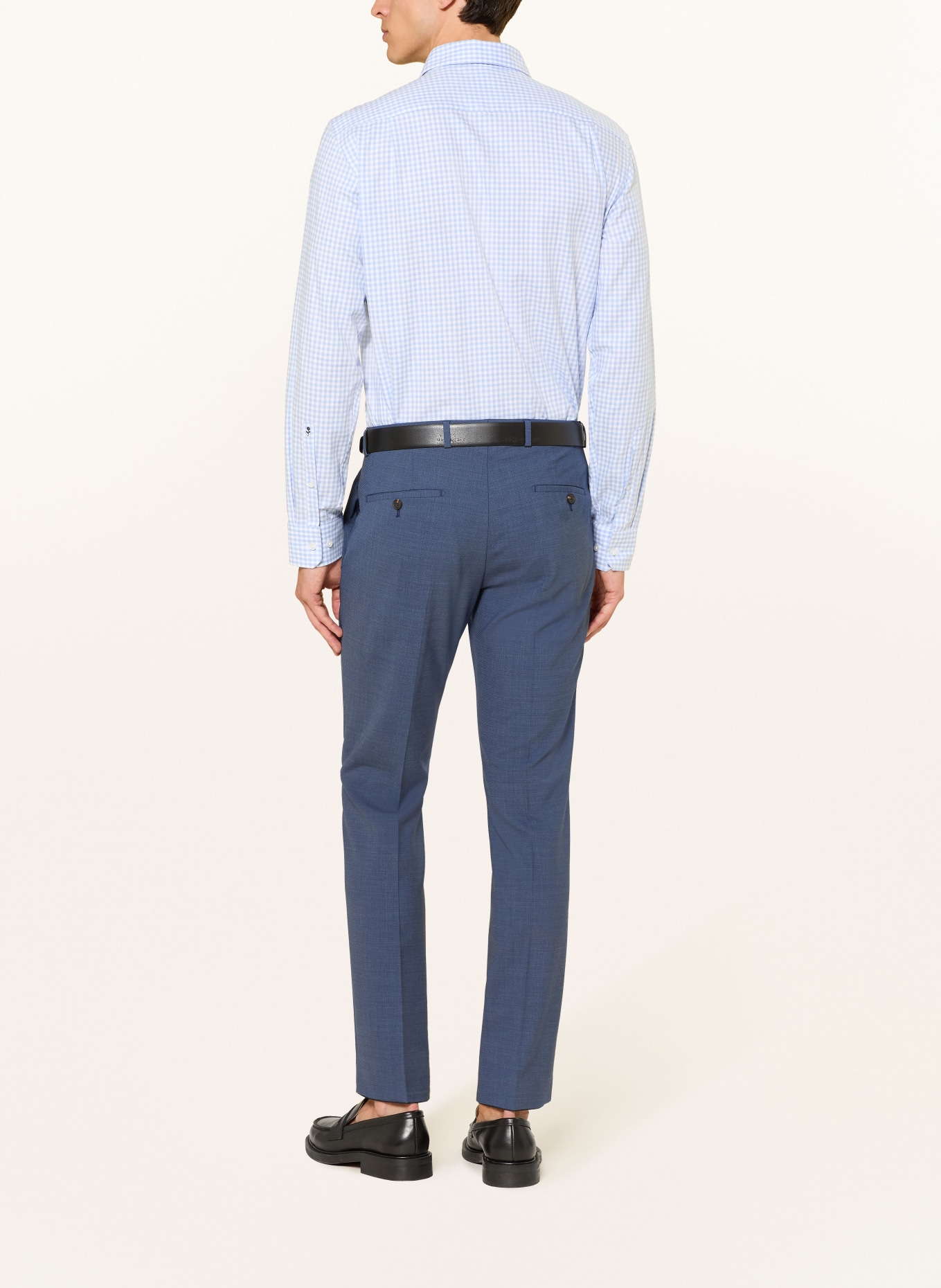 seidensticker Hemd Regular Fit: HELLBLAU / WEISS