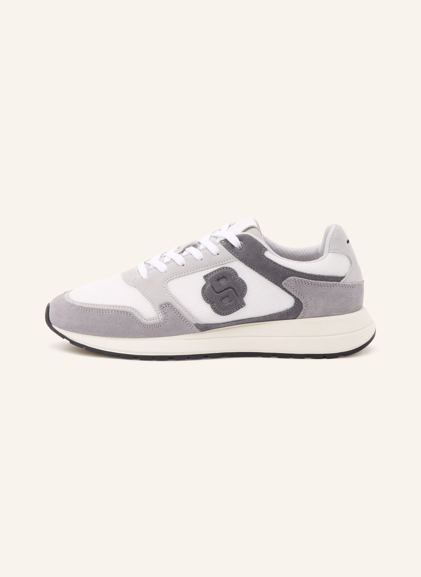 BOSS VINSTON sneakers: LIGHT GRAY / DARK GRAY / WHITE