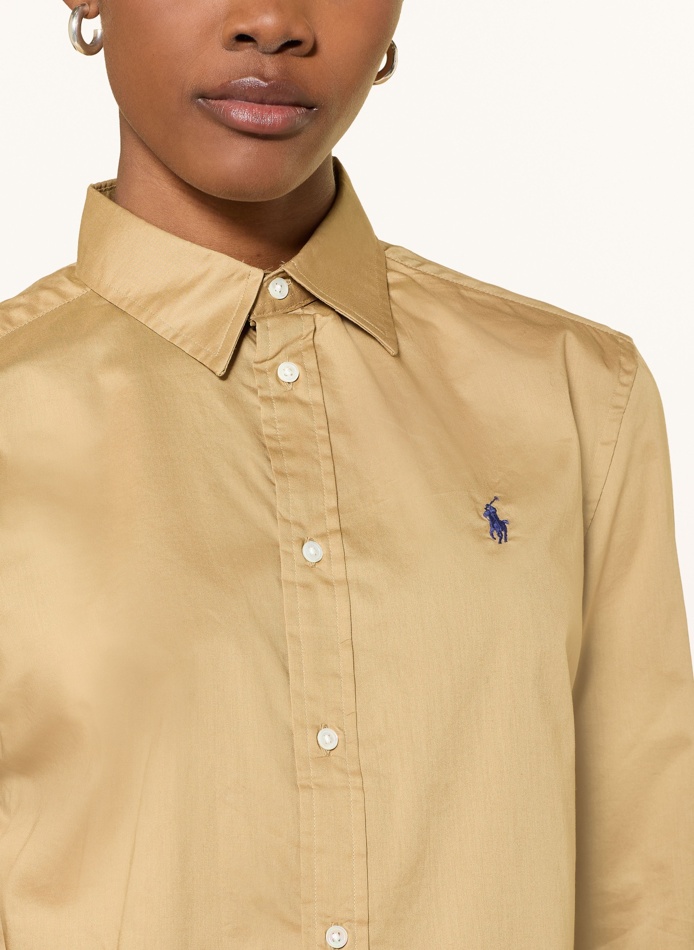 POLO RALPH LAUREN Hemdbluse: HELLBRAUN