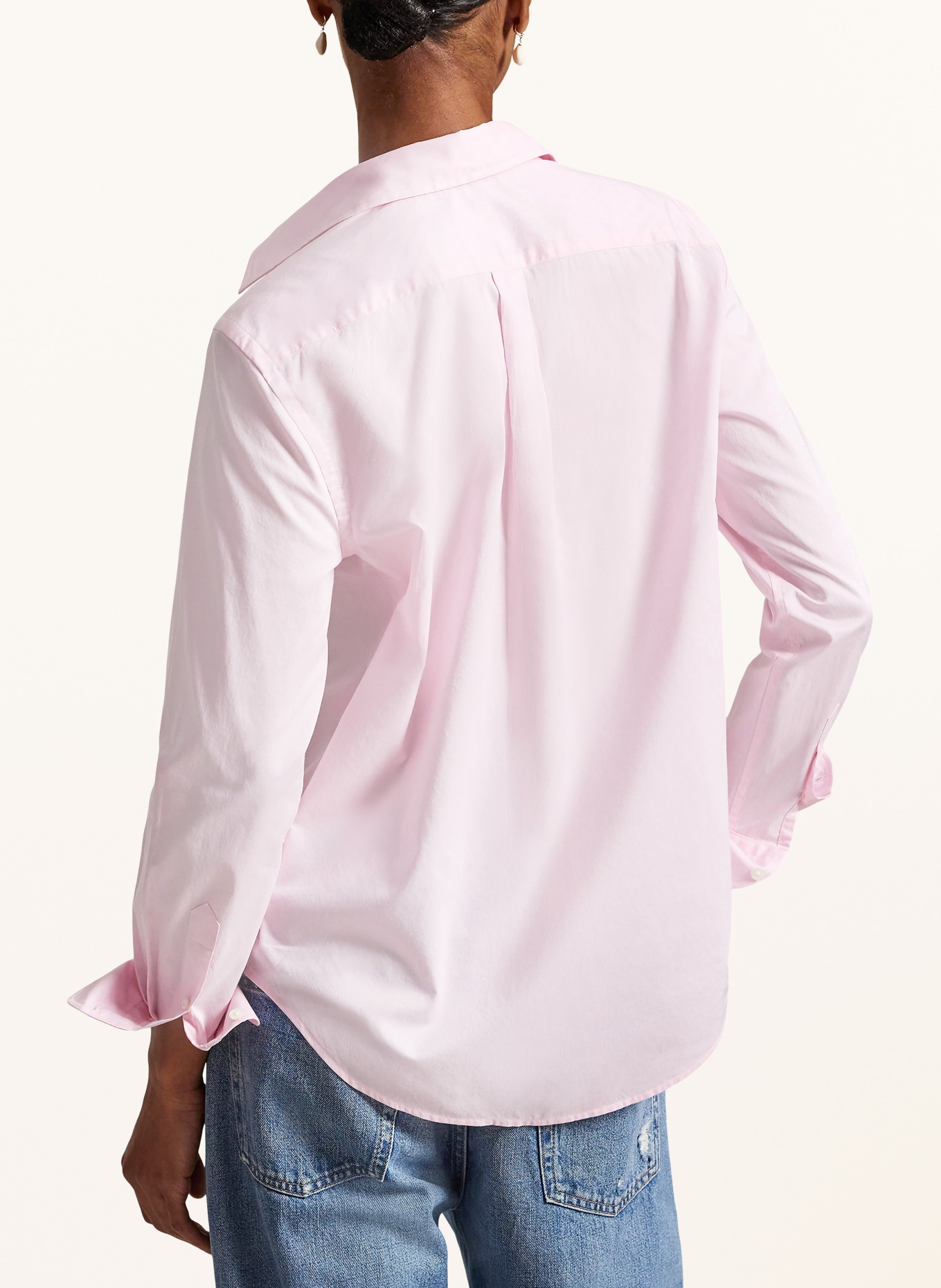 POLO RALPH LAUREN Košilová halenka: RŮŽOVÁ